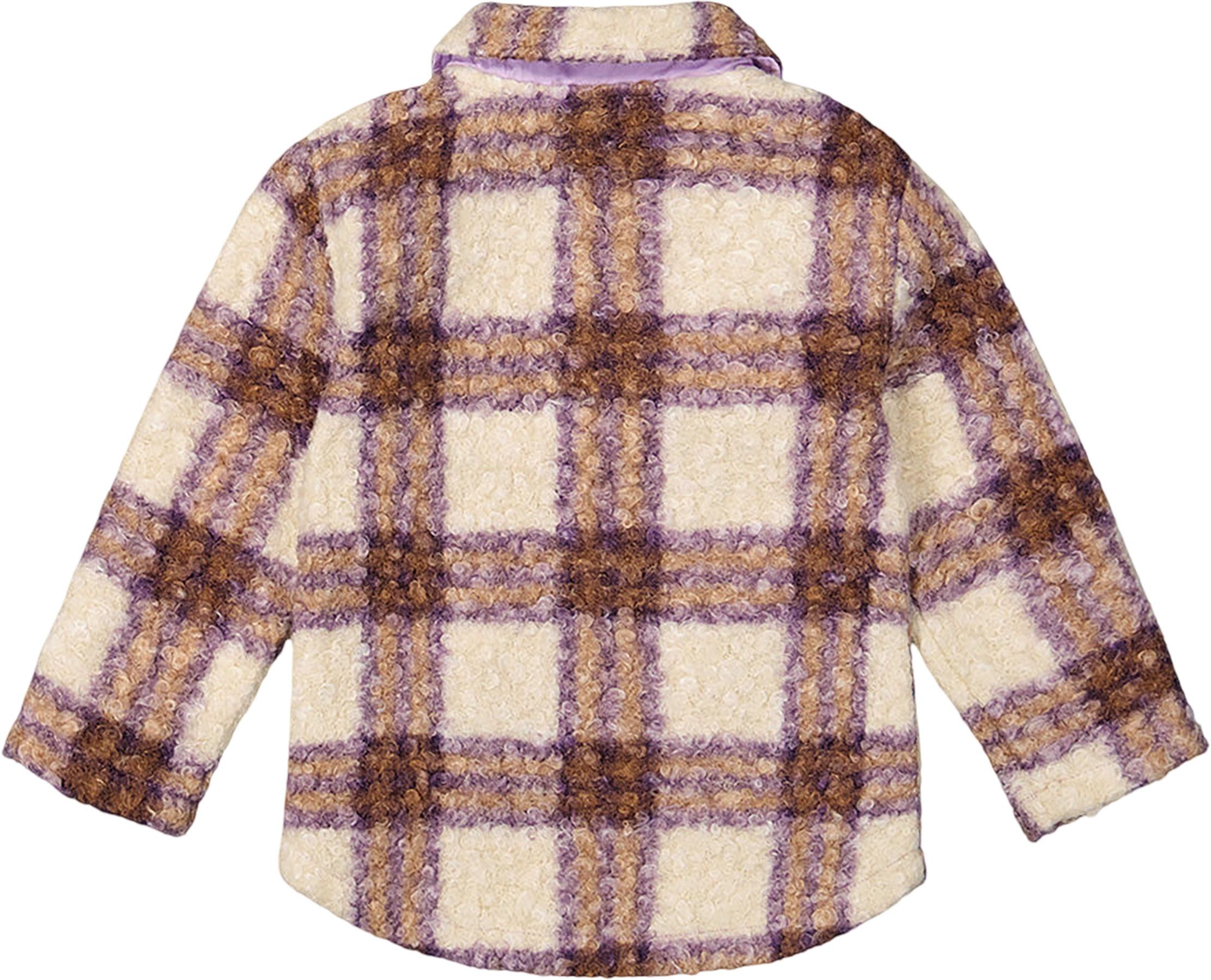 Numéro de l'image de la galerie de produits 3 pour le produit Surchemise zippée en sherpa avec poches poitrine - Grande Fille