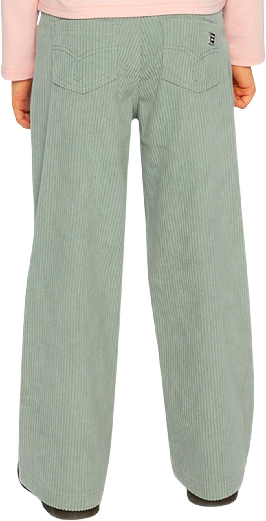 Product gallery image number 3 for product Stretch Corduroy Wide Leg Pants - Big Girl