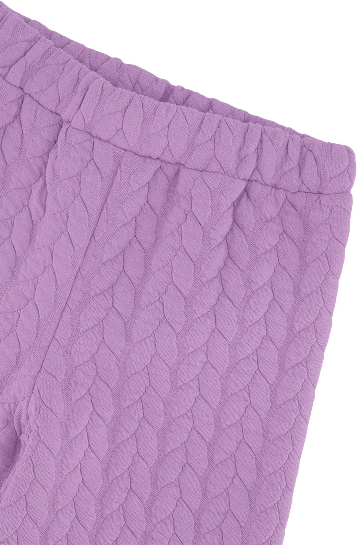 Numéro de l'image de la galerie de produits 2 pour le produit Pantalon évasé en jacquard - Grande Fille