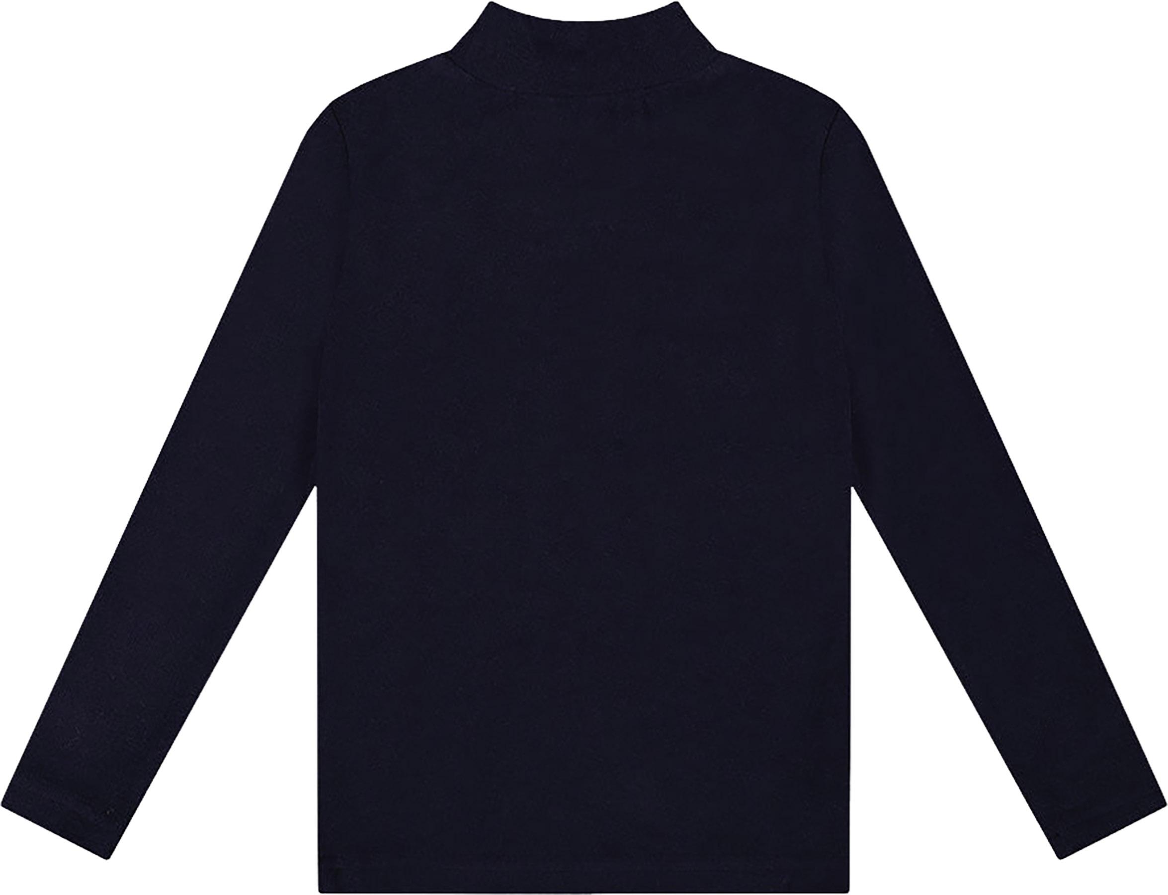 Product gallery image number 3 for product Brushed Rib Mock Neck Top - Big Girls