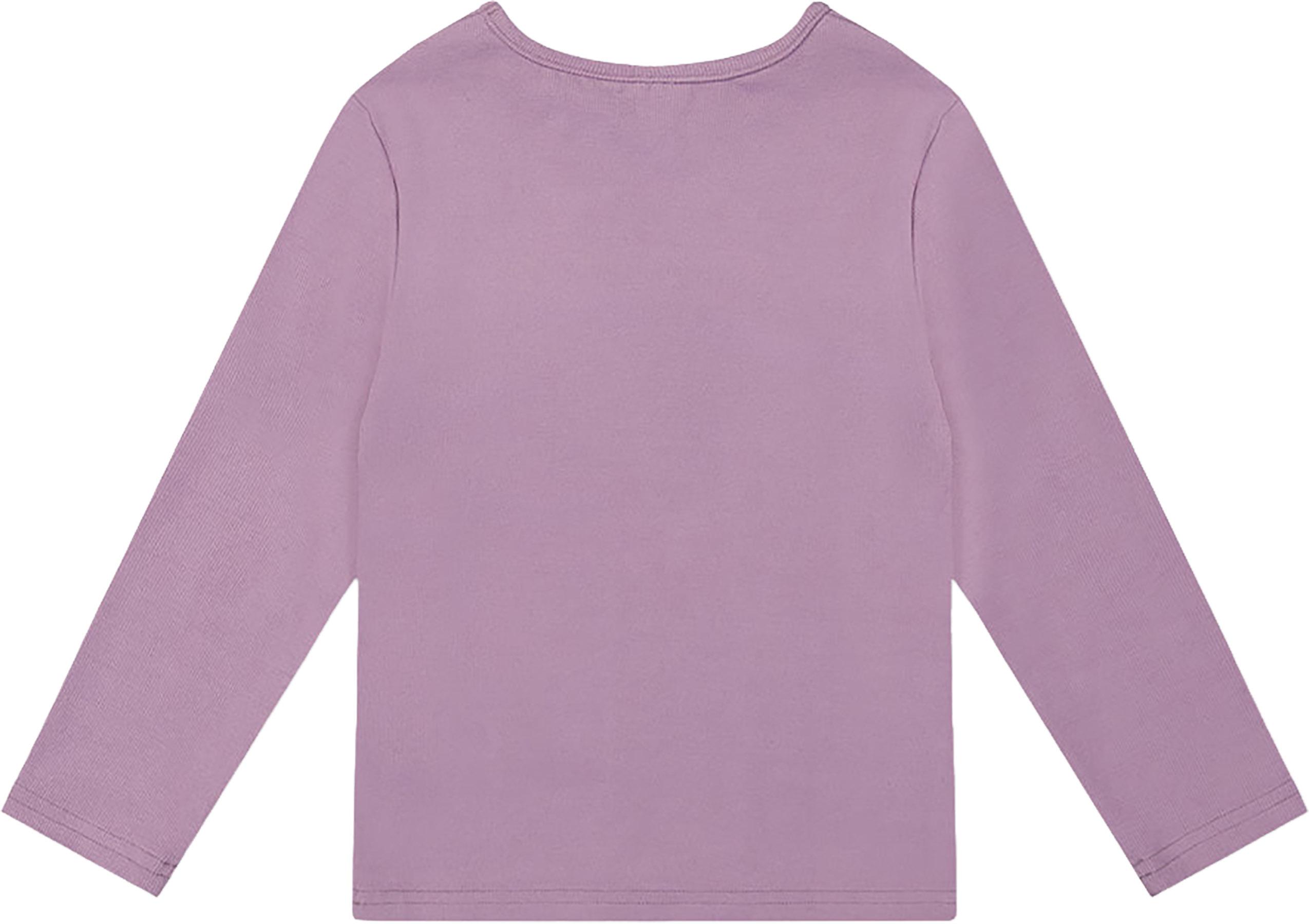 Product gallery image number 2 for product Brushed Rib Crew Neck Top - Little Girls