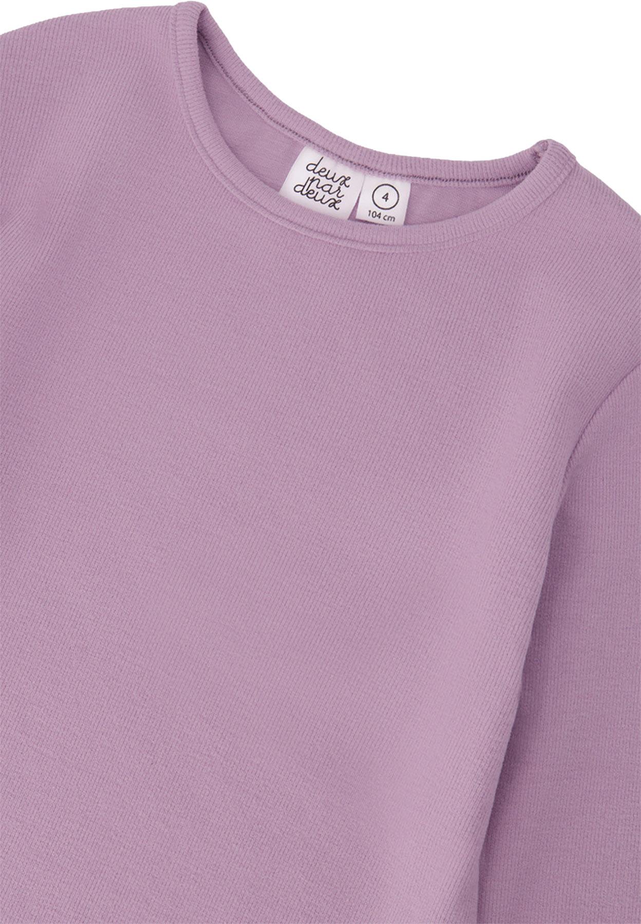 Product gallery image number 3 for product Brushed Rib Crew Neck Top - Little Girls