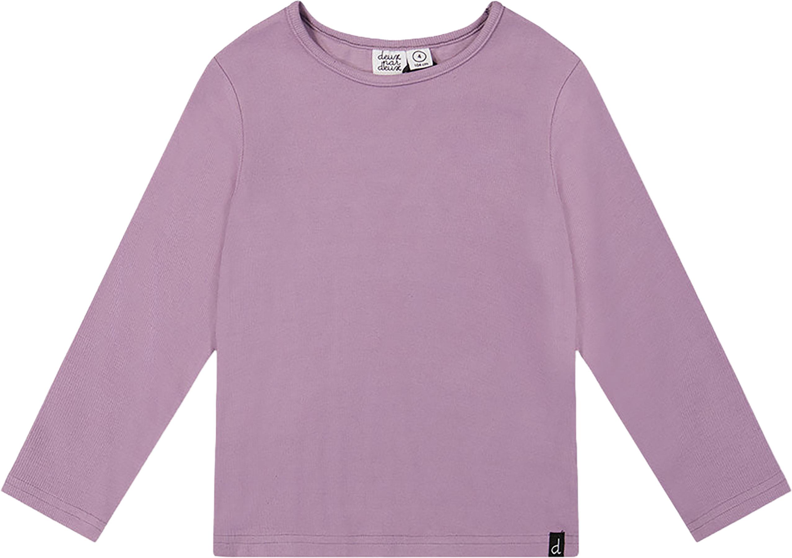 Product image for Brushed Rib Crew Neck Top - Little Girls
