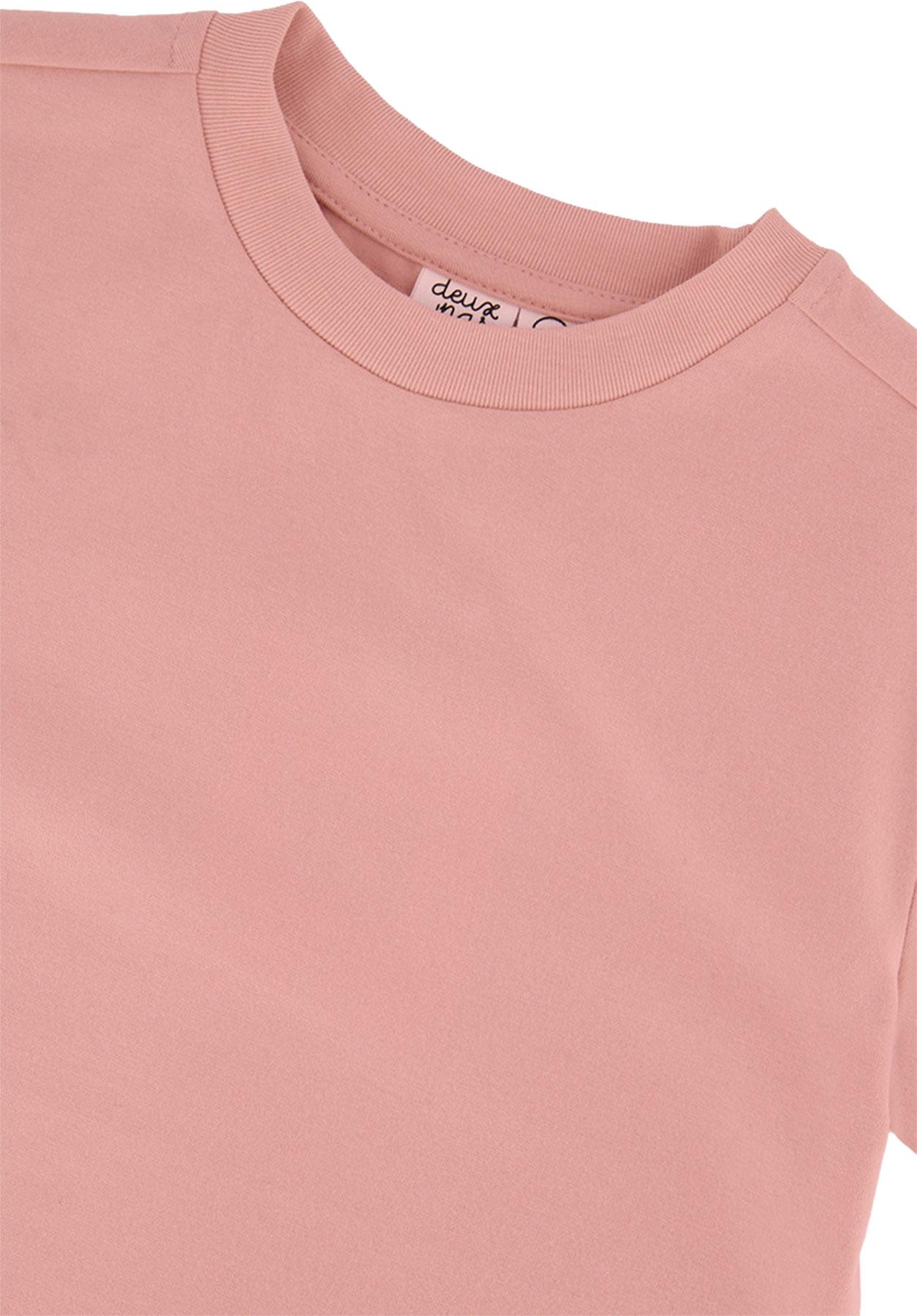 Product gallery image number 3 for product Heavy Jersey Wide Short Sleeve T-Shirt - Little Girls