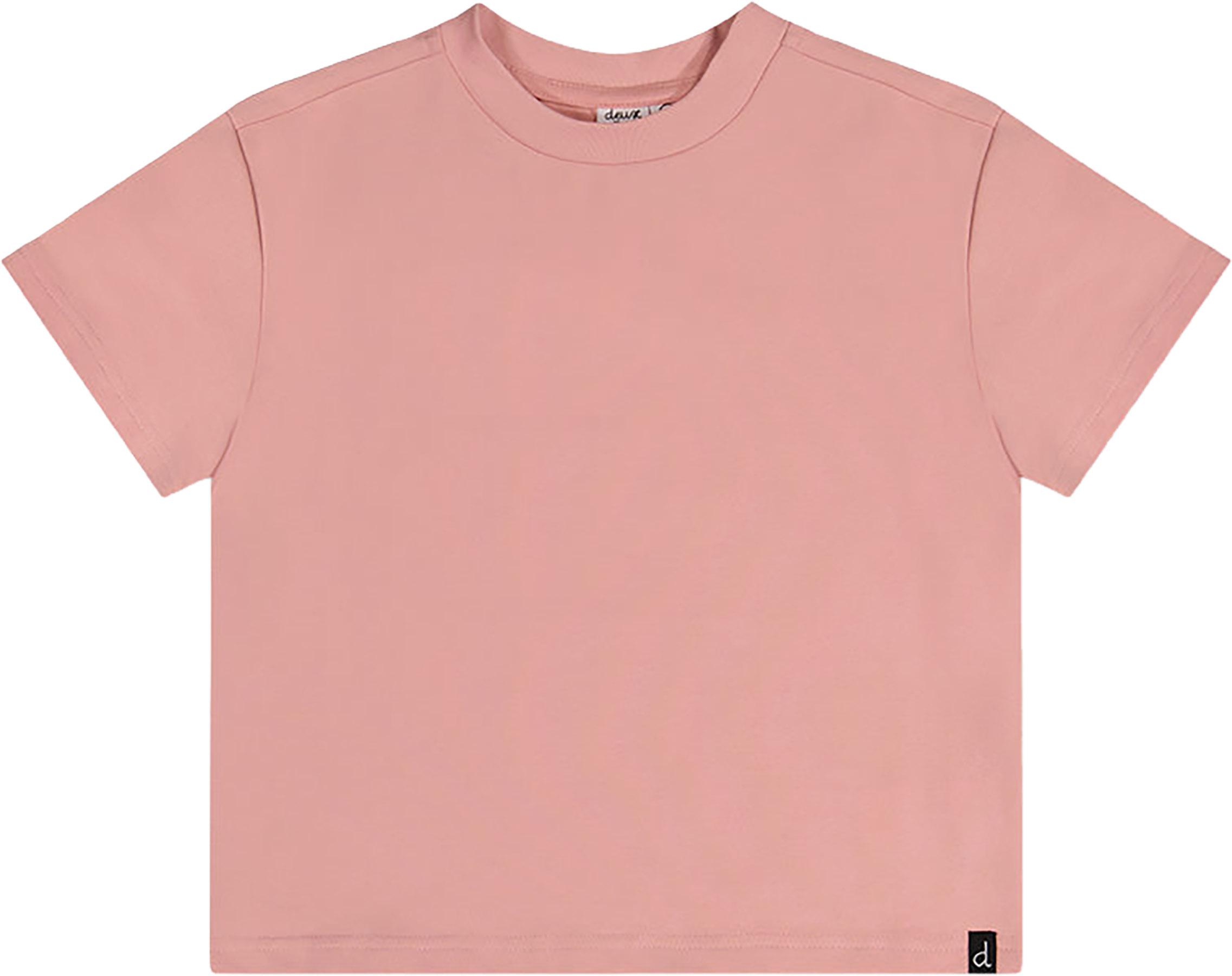 Product image for Heavy Jersey Wide Short Sleeve T-Shirt - Little Girls