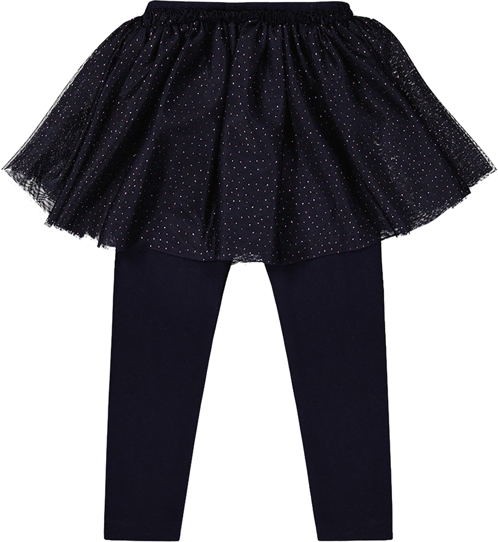 Product gallery image number 2 for product Leggings With Integrated Tulle Skirt - Big Girls