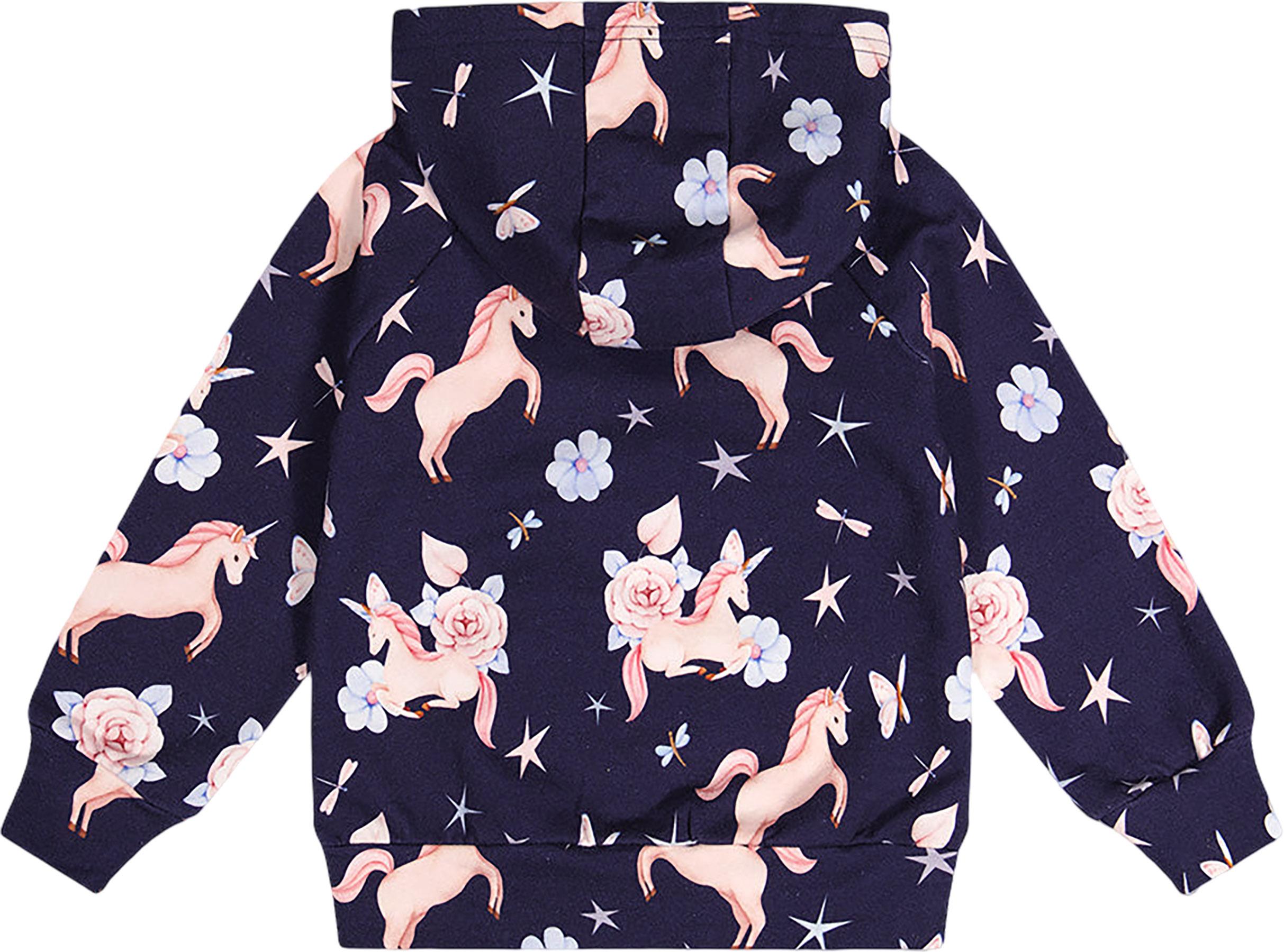 Product gallery image number 3 for product Printed Hoodie - Little Girls