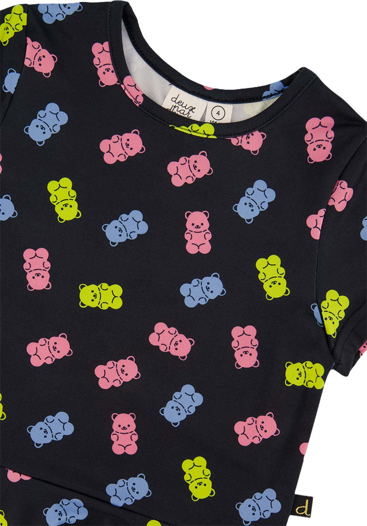 Numéro de l'image de la galerie de produits 3 pour le produit Robe manches courtes - Petite Fille