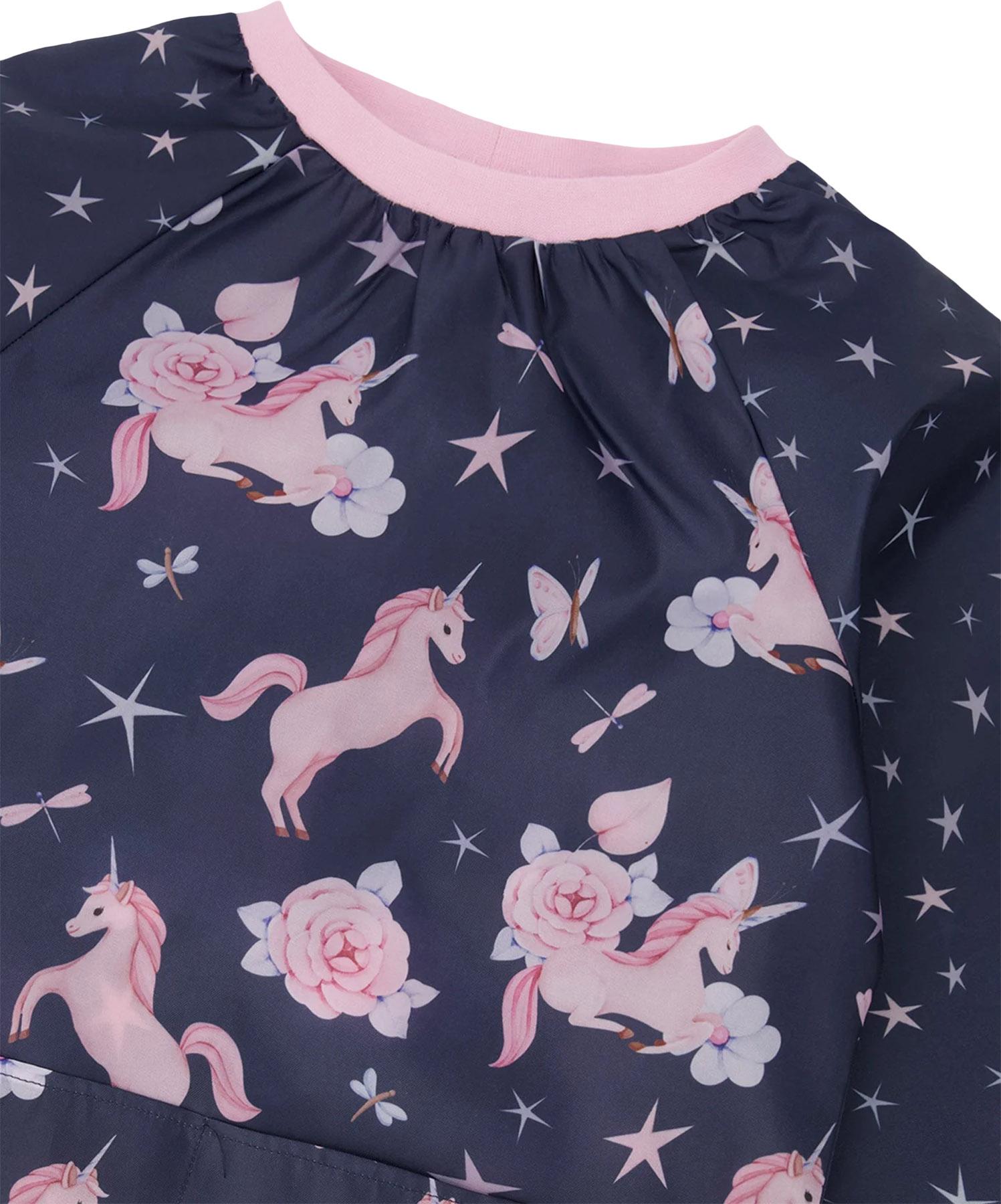 Product gallery image number 3 for product Tablier bleu imprimé dinosaures