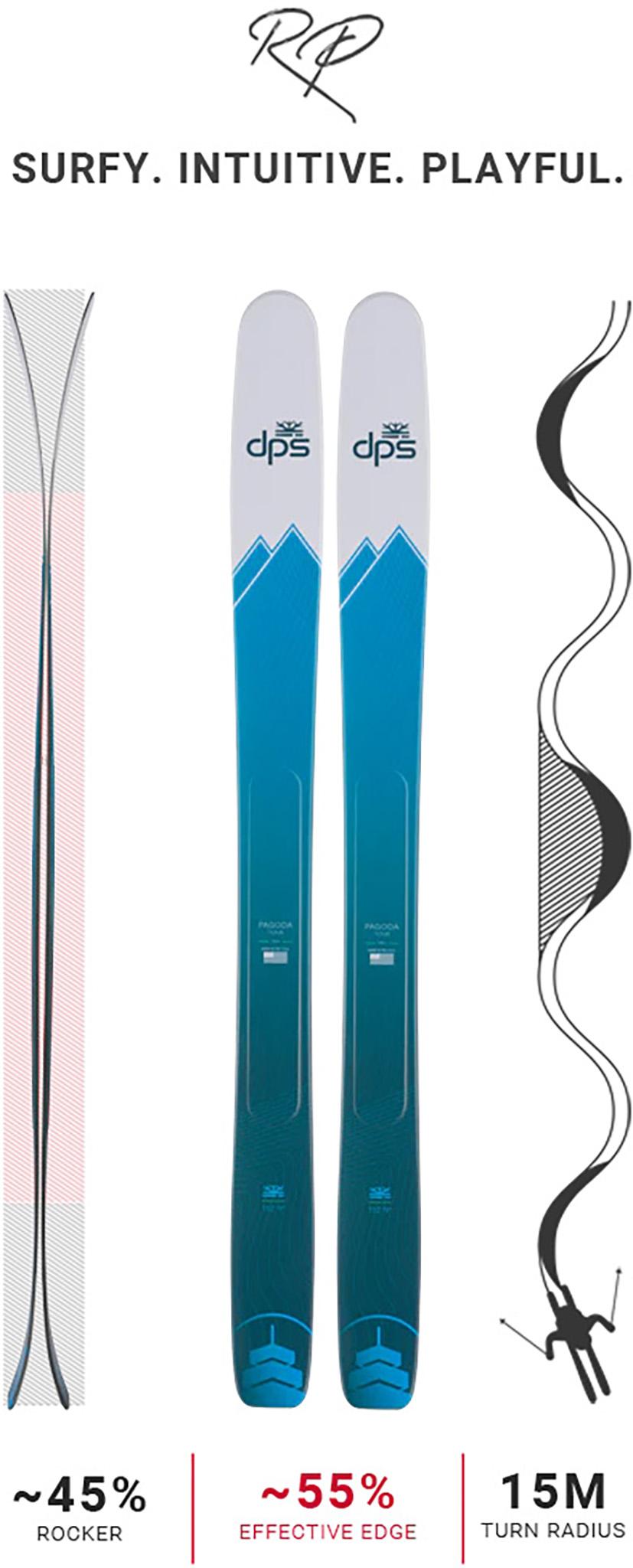 Product gallery image number 5 for product Pagoda Tour 112 RP Touring Skis - Unisex