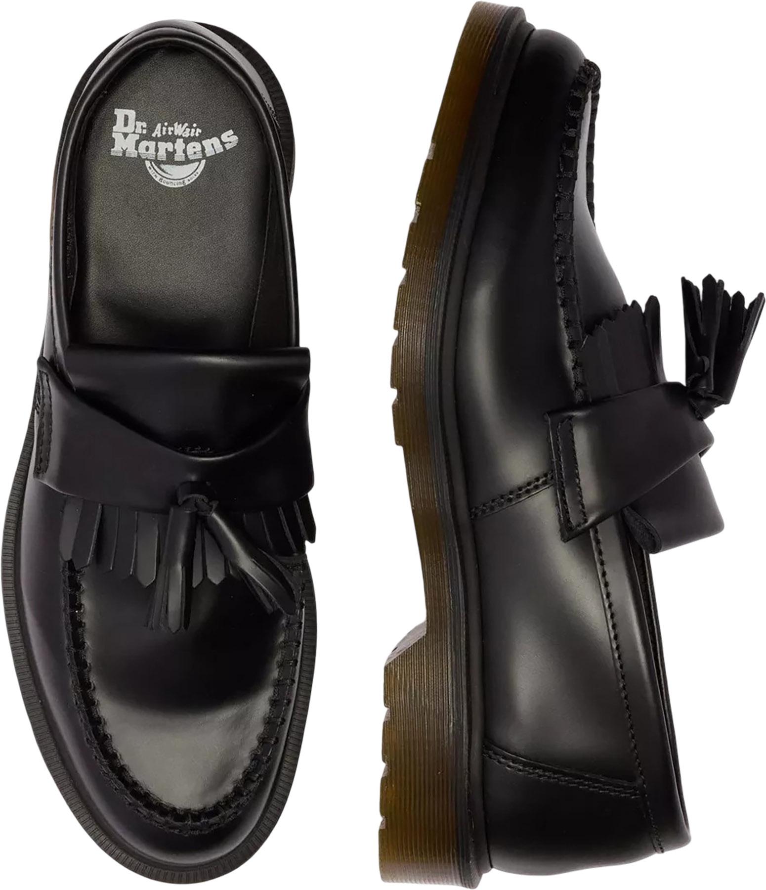 Product gallery image number 5 for product Adrian Smooth Leather Tassel Loafers - Unisex