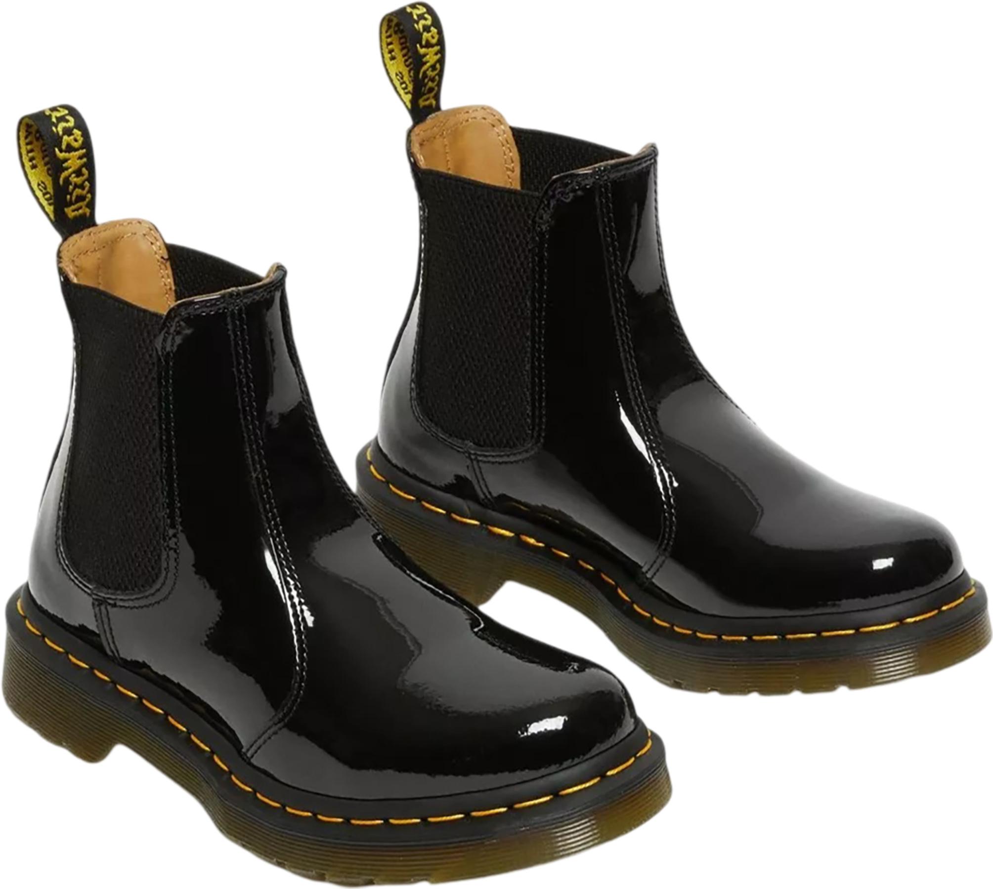 Product gallery image number 4 for product 2976 Patent Leather Chelsea Boots - Women's