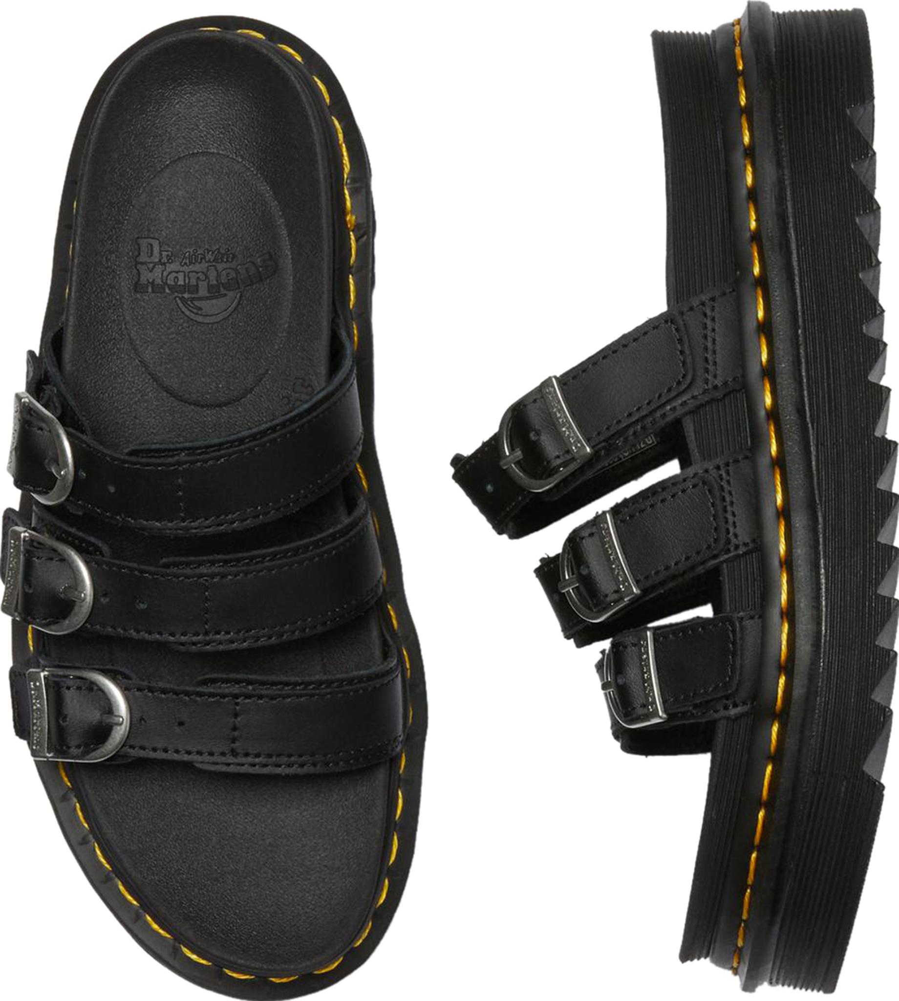 Product gallery image number 4 for product Blaire Leather Slide Sandals - Women's