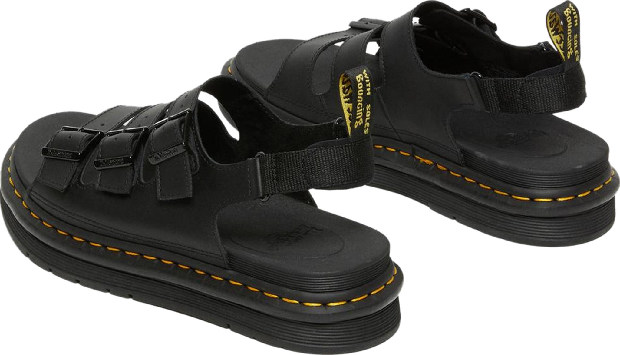 Product gallery image number 5 for product Soloman Leather Strap Sandals - Men's