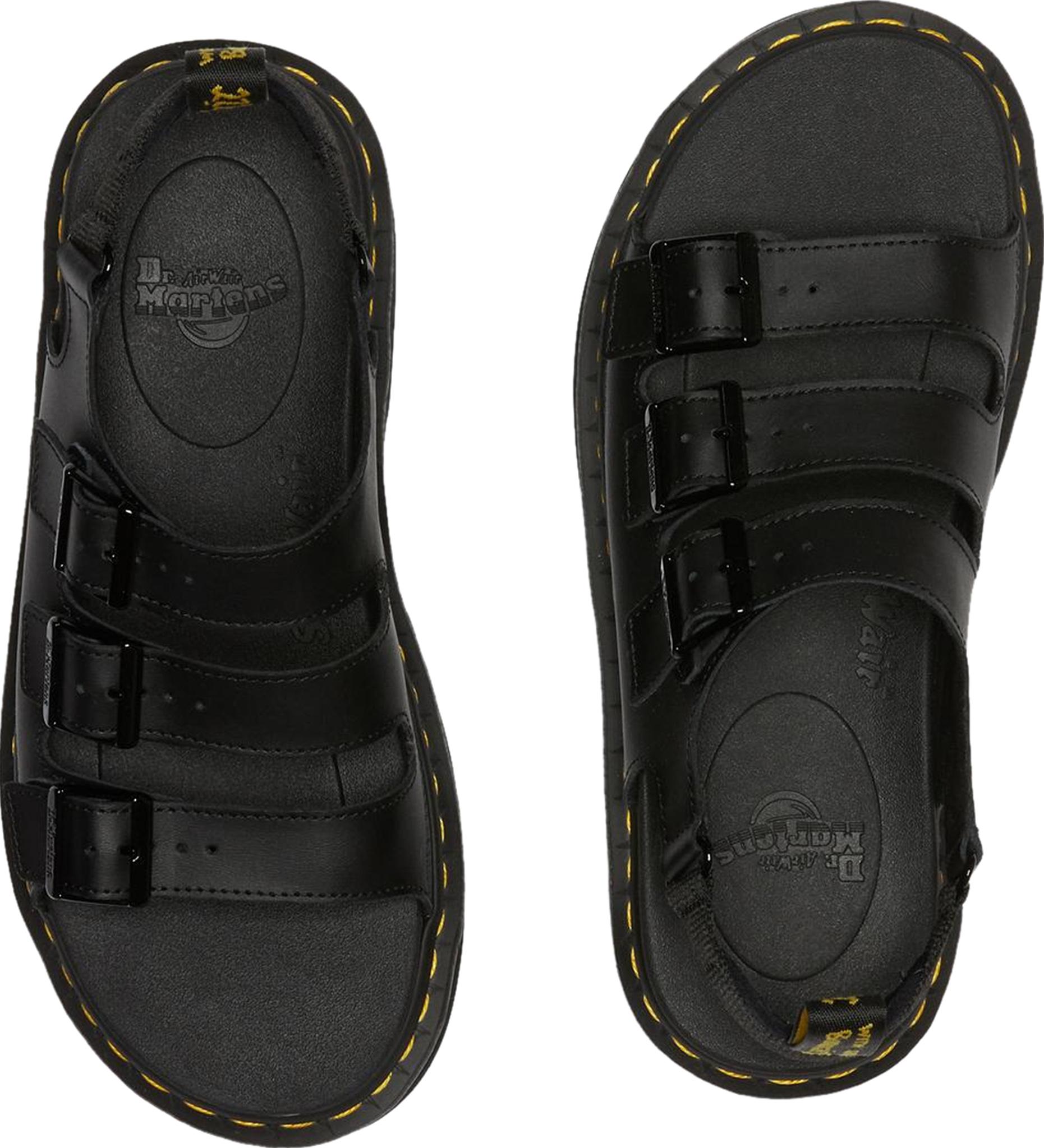 Product gallery image number 6 for product Soloman Leather Strap Sandals - Men's