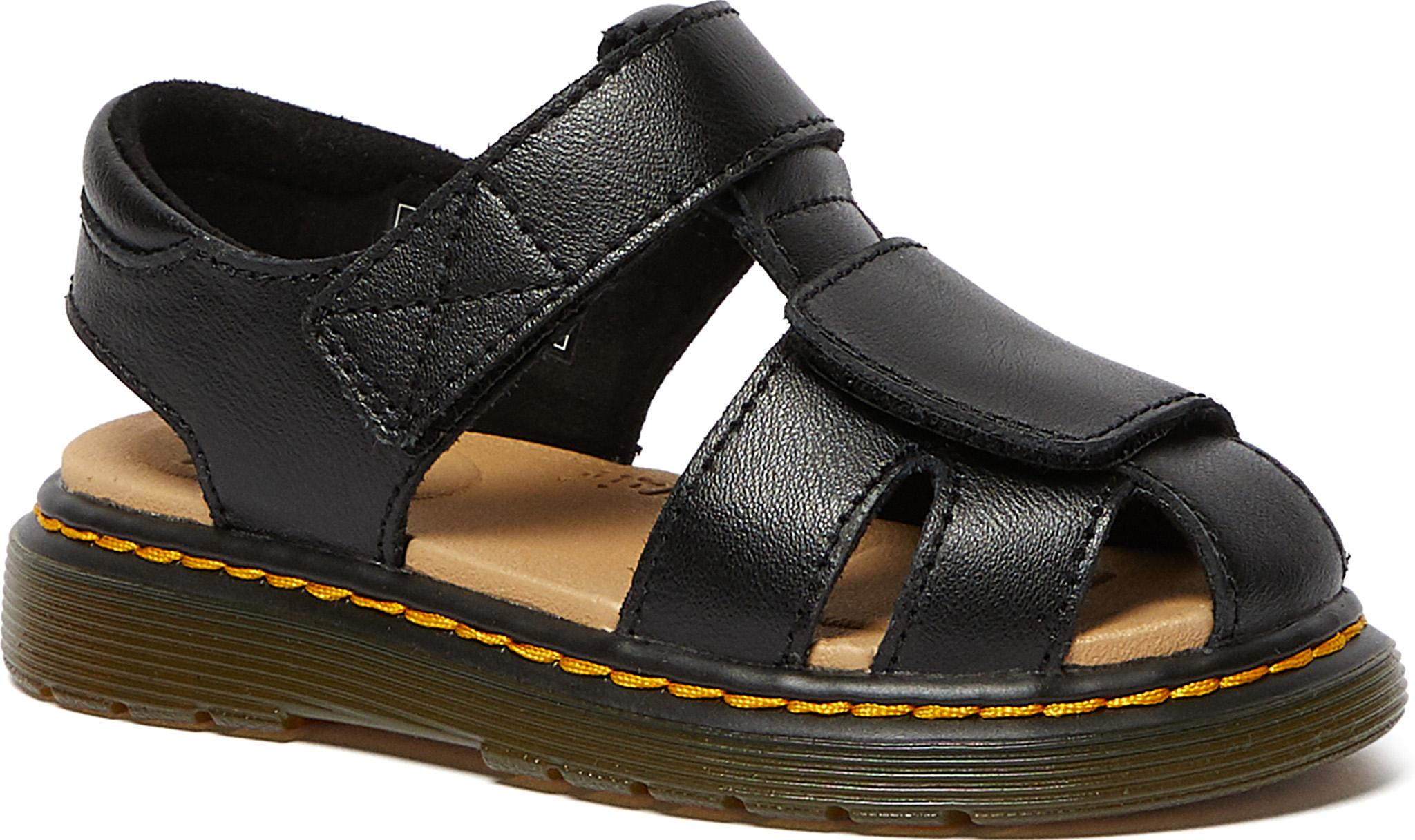 Product gallery image number 4 for product Moby II Leather Velcro Sandals - Toddler