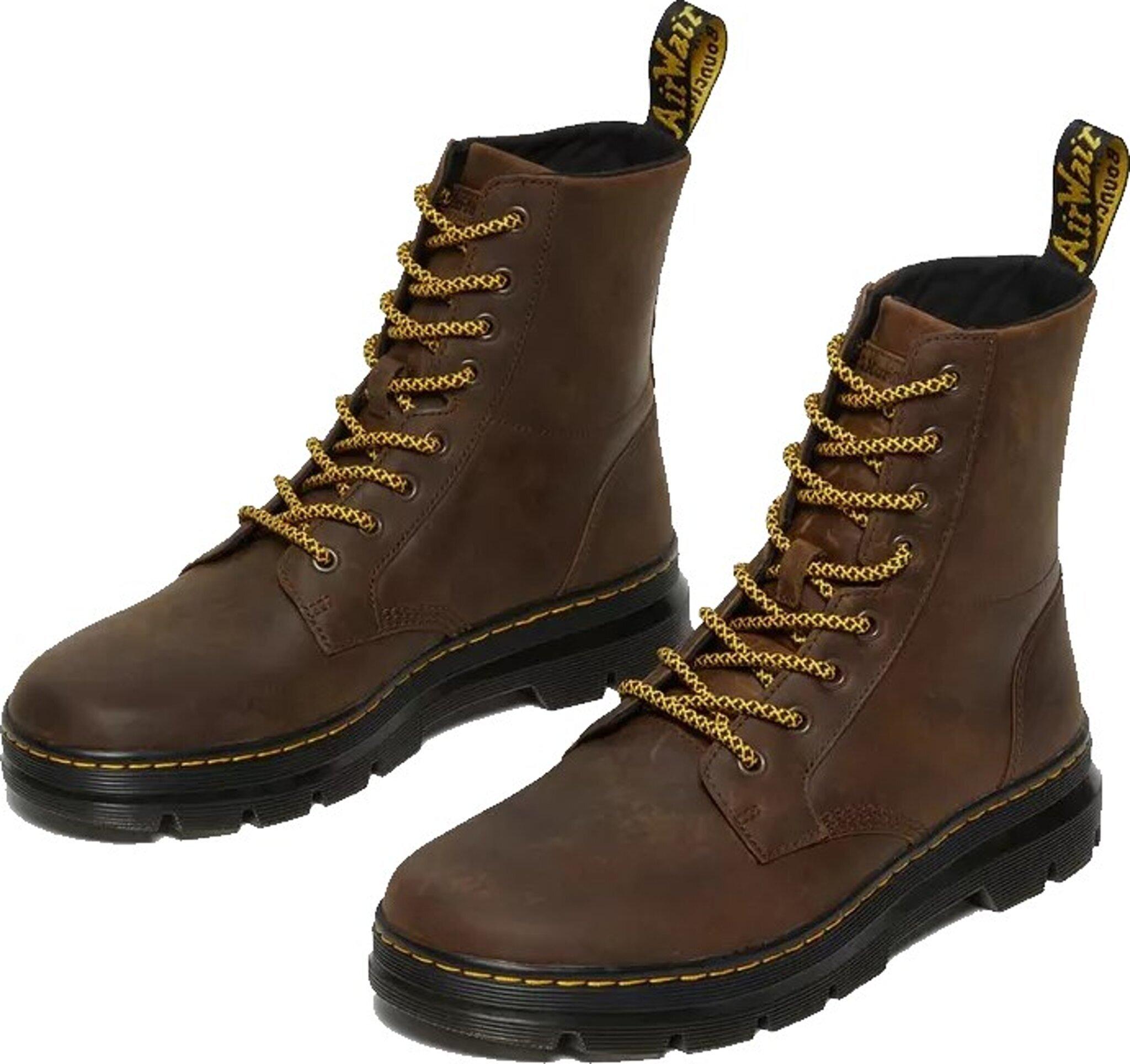 Product gallery image number 4 for product Combs Black Leather Casual Boots - Unisex