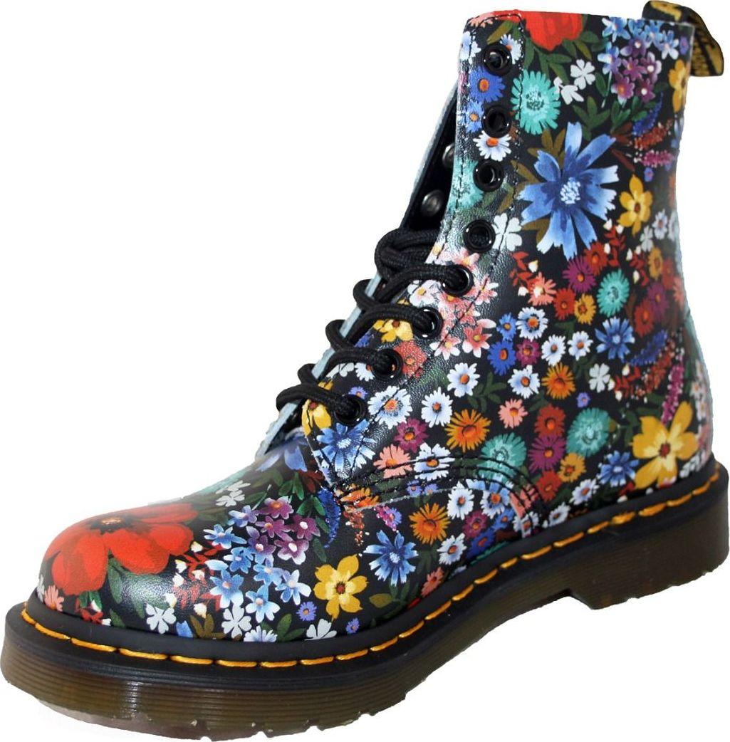 Product gallery image number 10 for product 1460 Pascal Floral Lace Up Boots - Women's