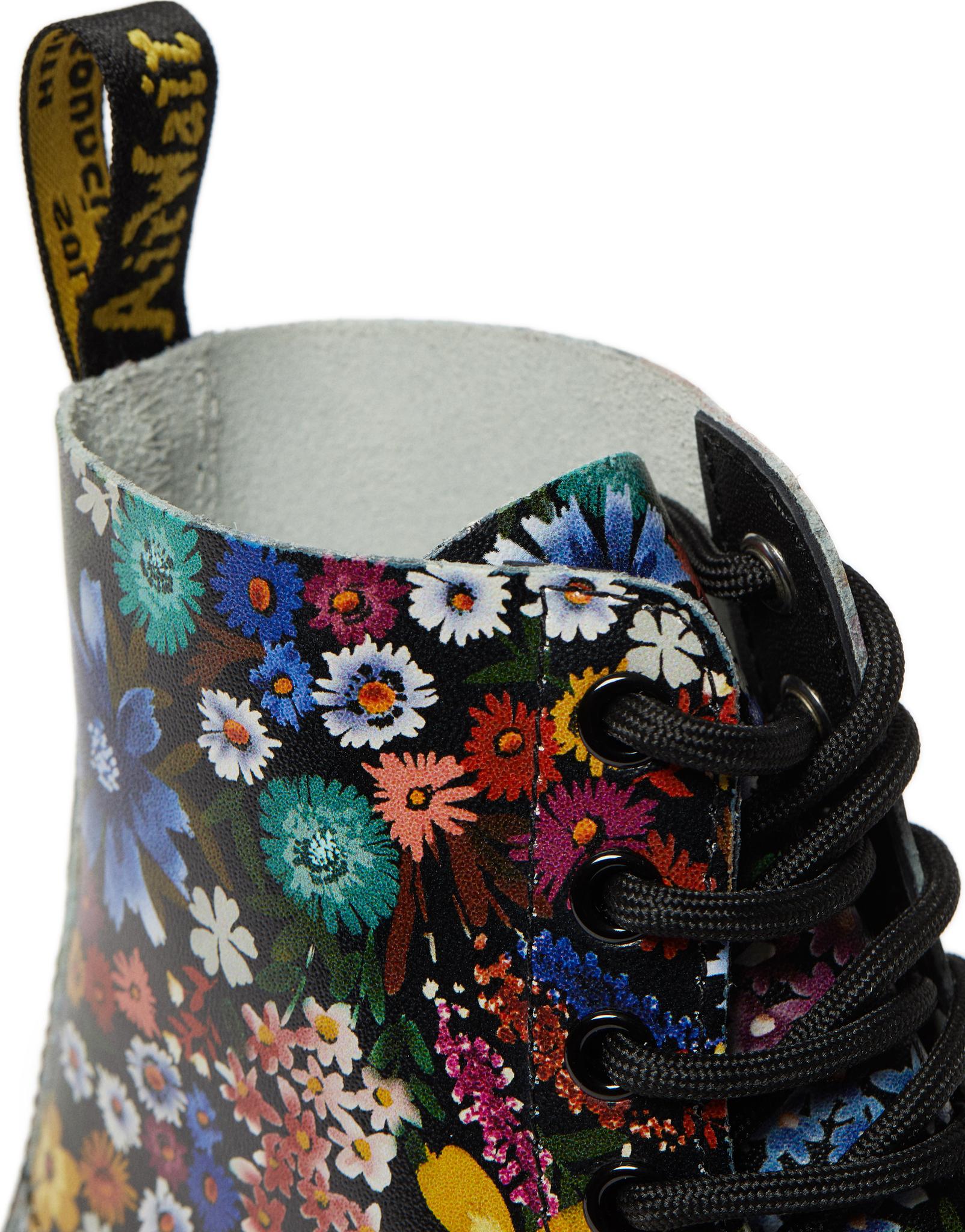 Product gallery image number 7 for product 1460 Pascal Floral Lace Up Boots - Women's