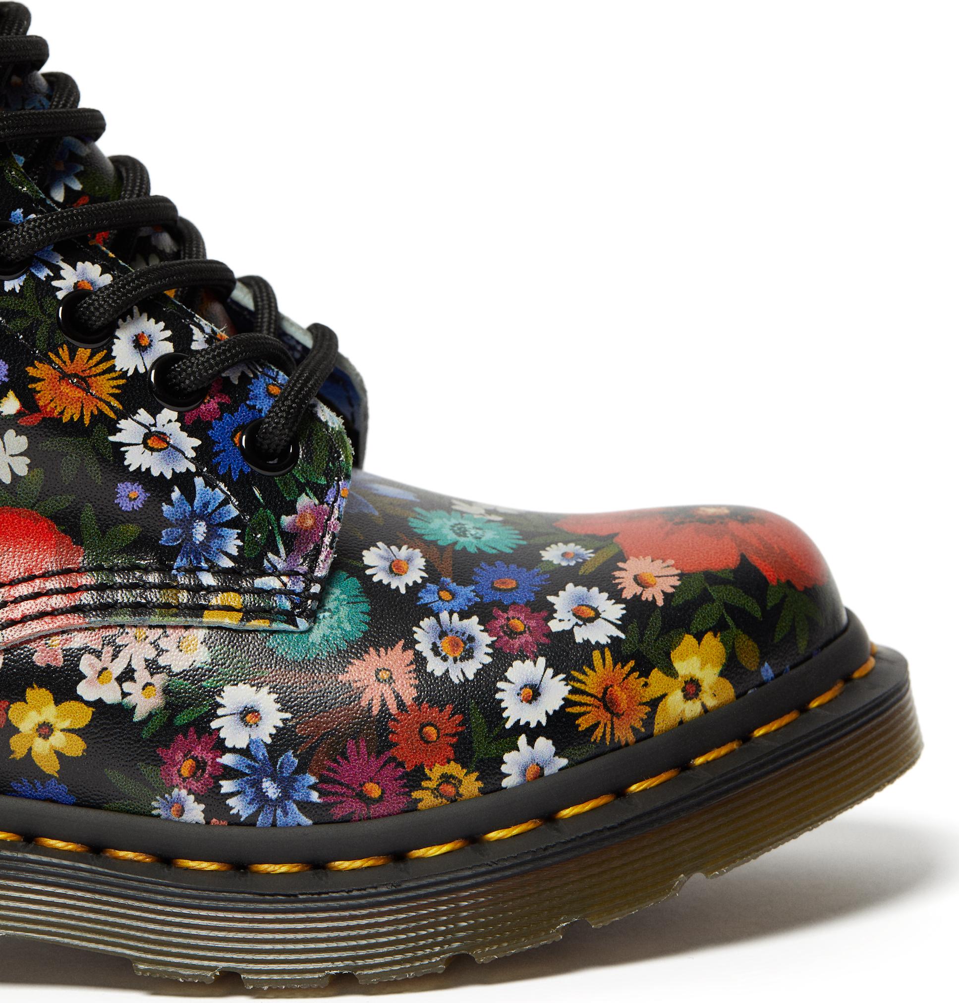 Product gallery image number 8 for product 1460 Pascal Floral Lace Up Boots - Women's