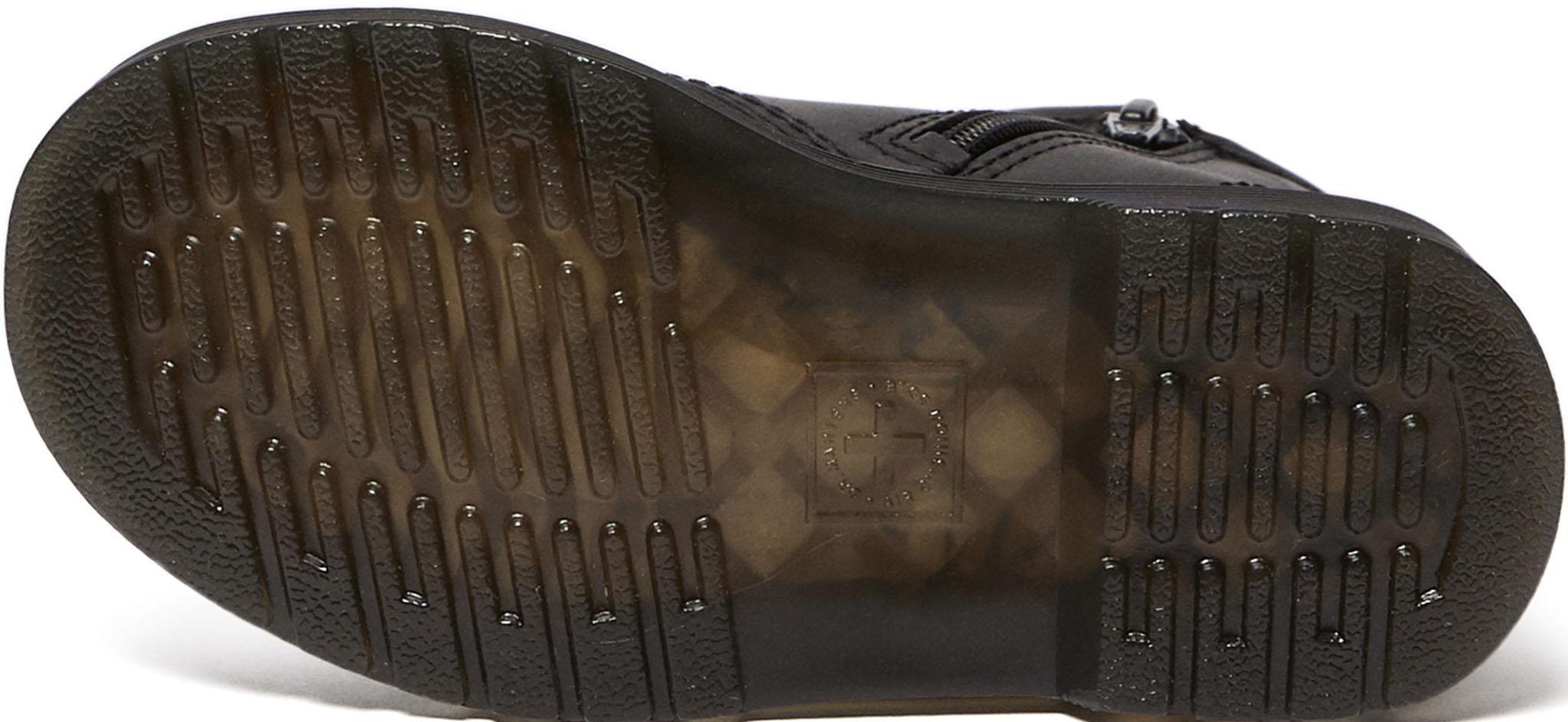 Product gallery image number 3 for product 1460 Serena Leather Faux Fur Lined Boots - Toddler