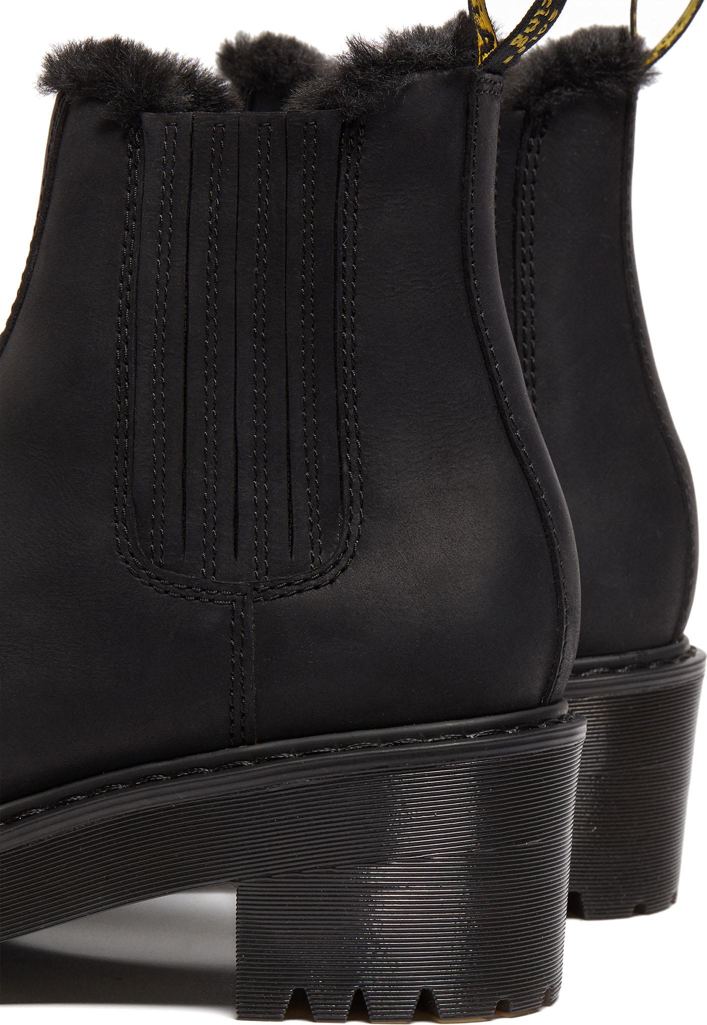 Product gallery image number 2 for product Rometty Faux Fur Lined Leather Boots - Women's