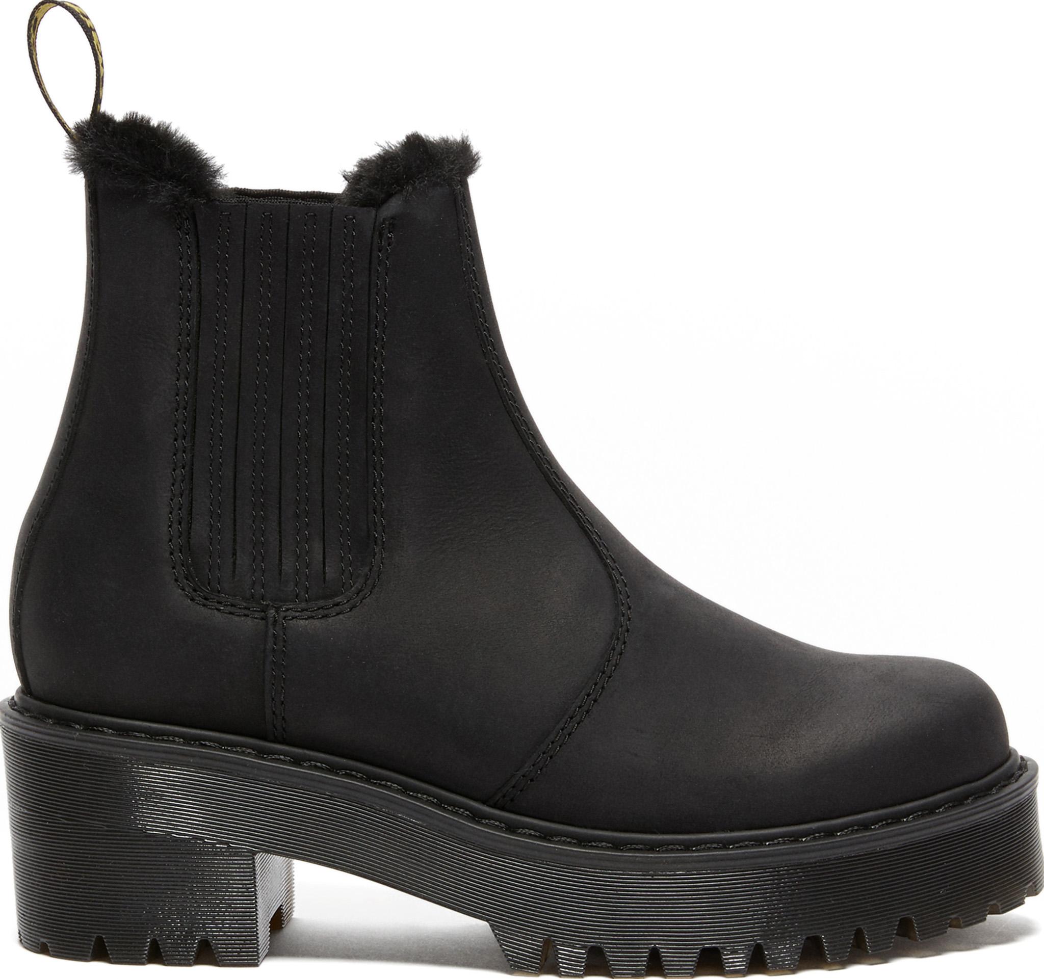 Product gallery image number 1 for product Rometty Faux Fur Lined Leather Boots - Women's