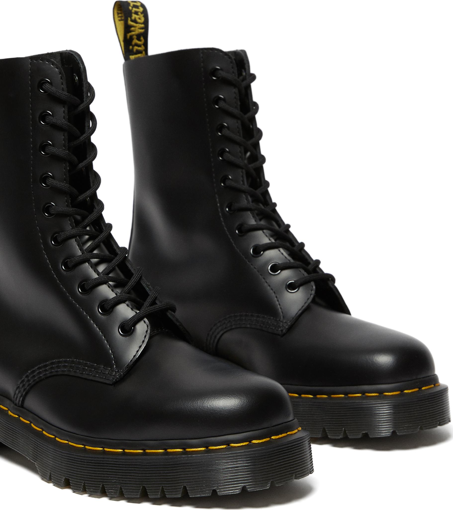 Product gallery image number 3 for product 1490 Bex Smooth Leather Mid Calf Boots - Unisex