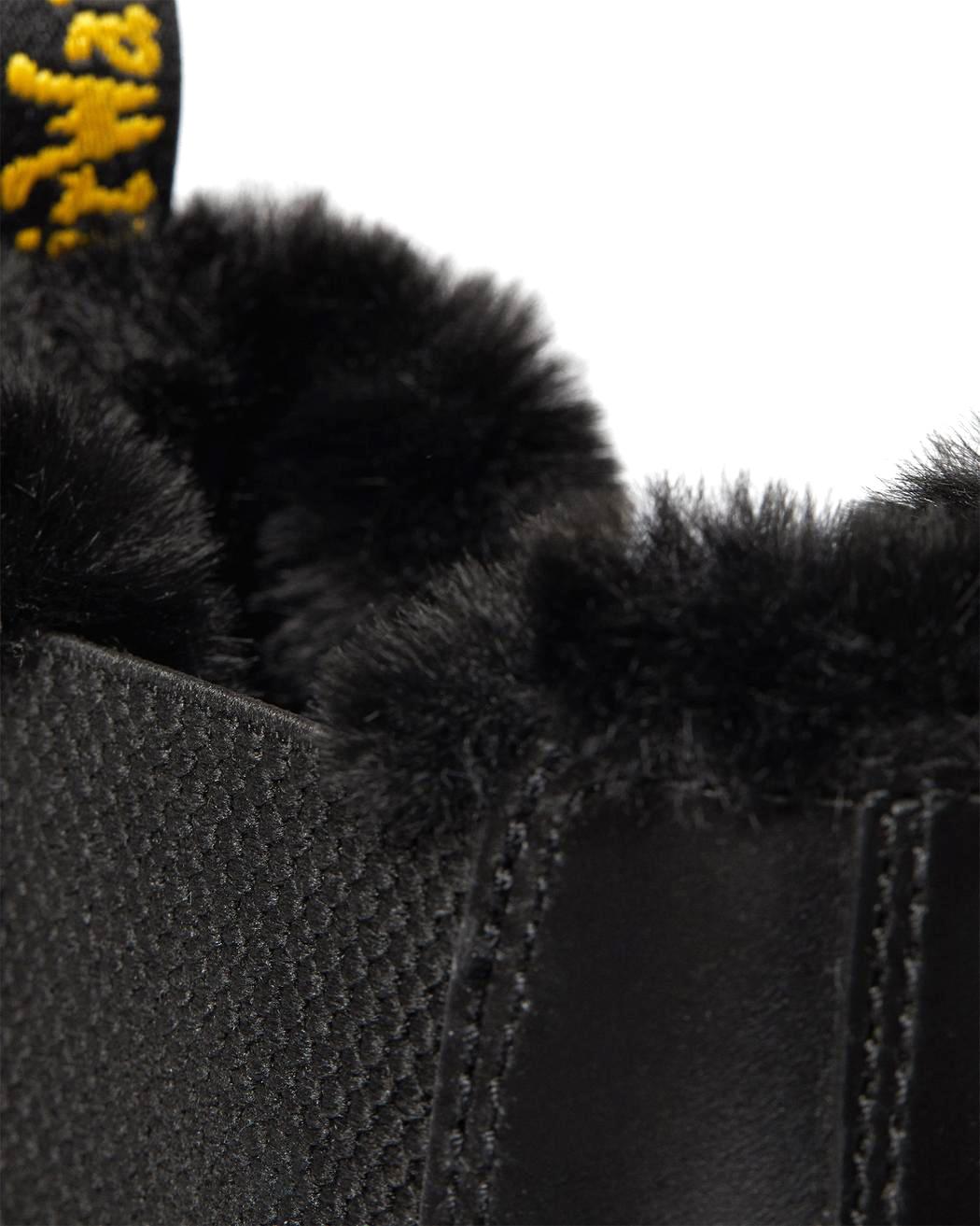 Product gallery image number 4 for product 2976 Leonore Faux Fur Lined Chelsea Boots - Women's