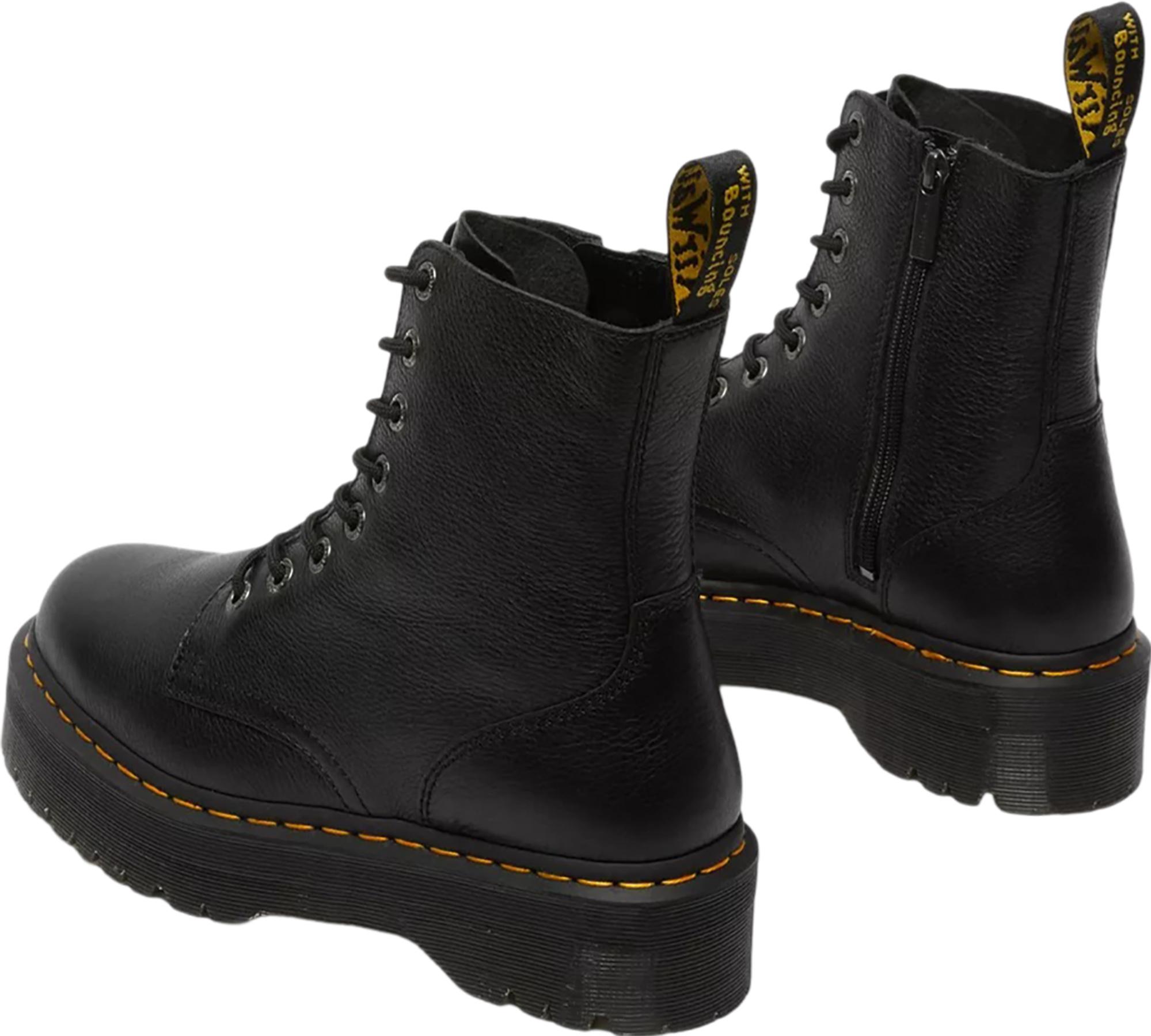 Product gallery image number 8 for product Jadon III Pisa Leather Platform Boots - Unisex