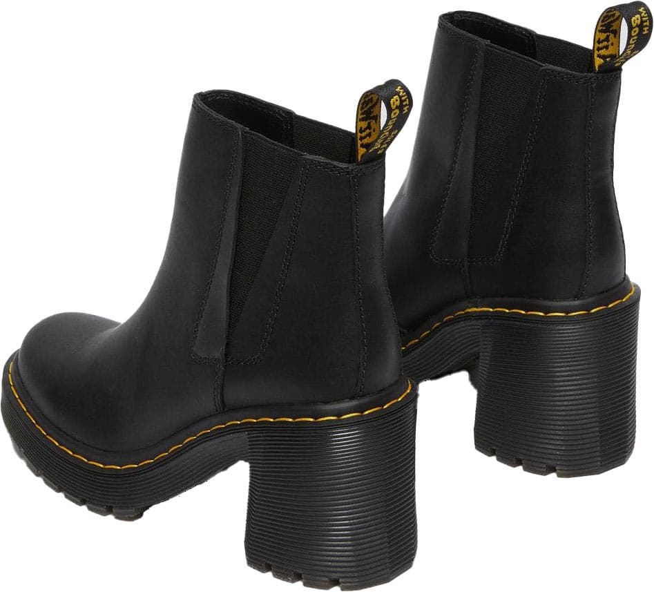 Product gallery image number 5 for product Spence Leather Flared Heel Chelsea Boots - Women’s