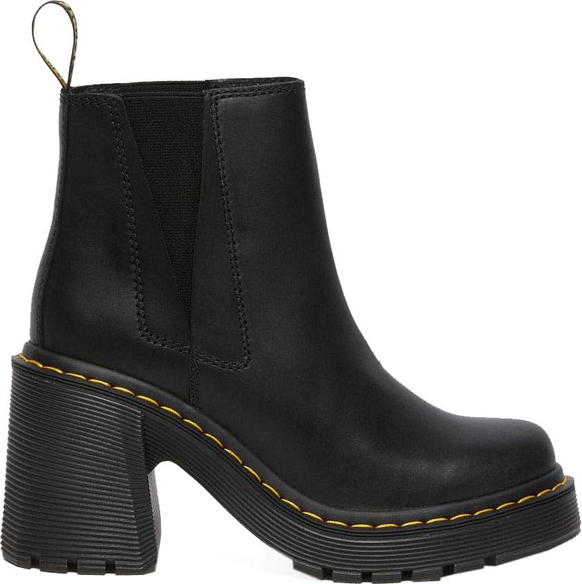 Product gallery image number 1 for product Spence Leather Flared Heel Chelsea Boots - Women’s