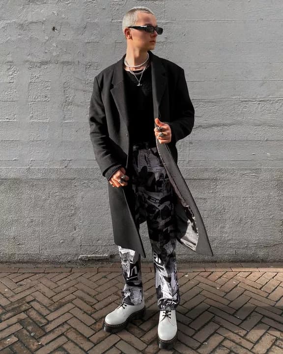 Product gallery image number 6 for product 1461 Smooth Leather Platform Shoes - Unisex