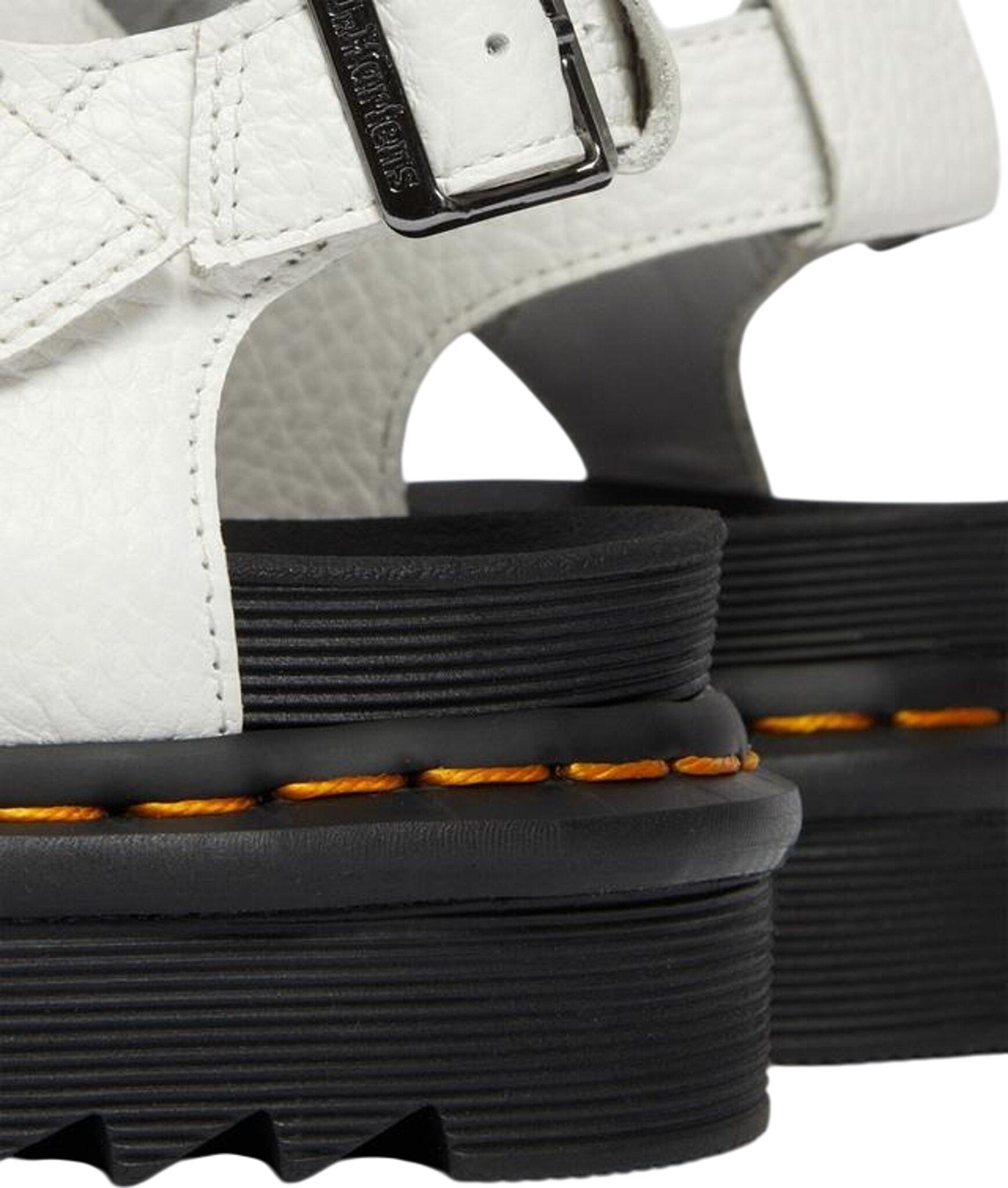 Product gallery image number 3 for product Olson Zipped Leather Strap Sandals - Women's