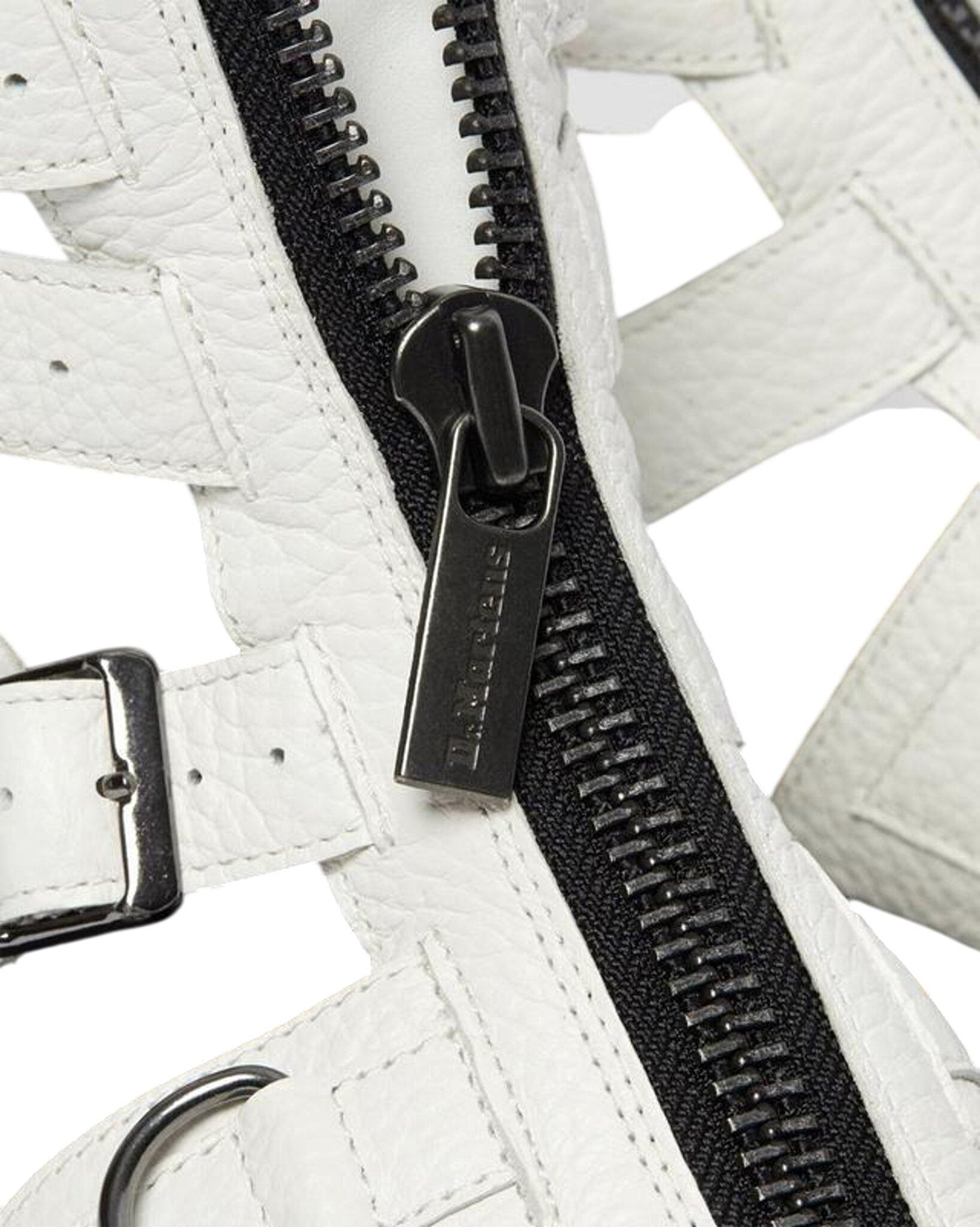 Product gallery image number 5 for product Olson Zipped Leather Strap Sandals - Women's