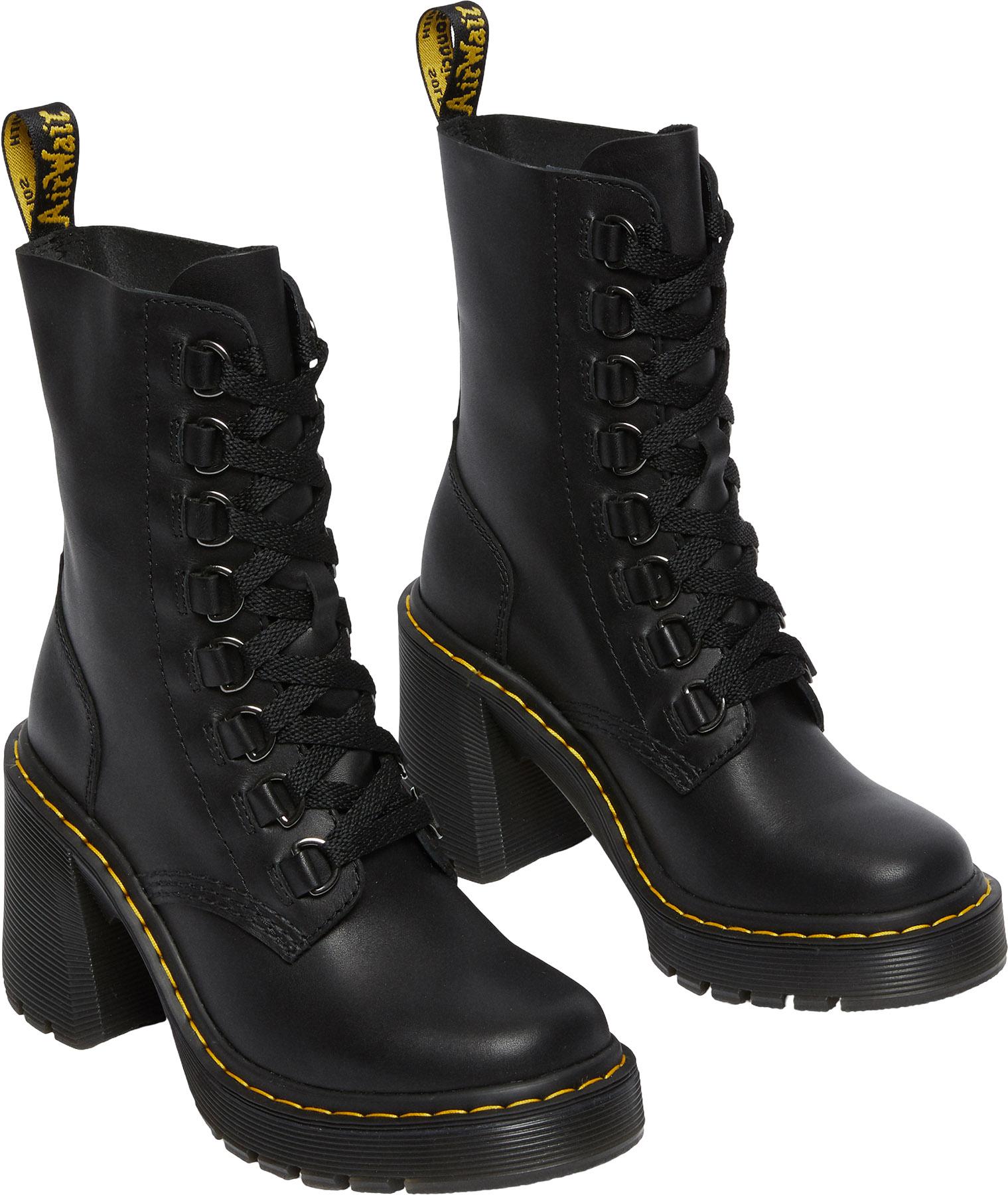 Product gallery image number 3 for product Chesney heel boots Sendal leather- Women's