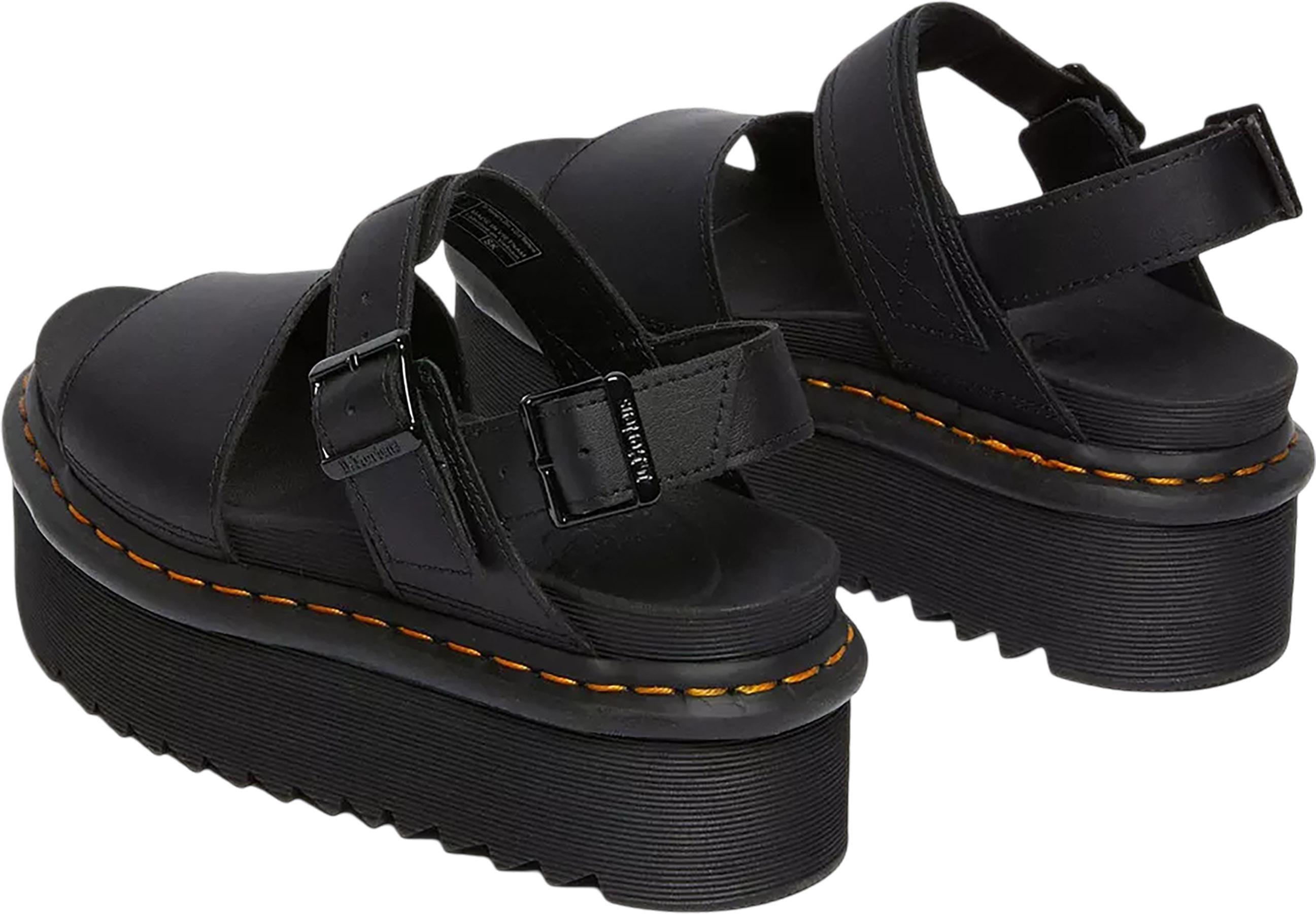 Image de produit pour Sandales à plateforme à brides en cuir Voss Quad - Femme