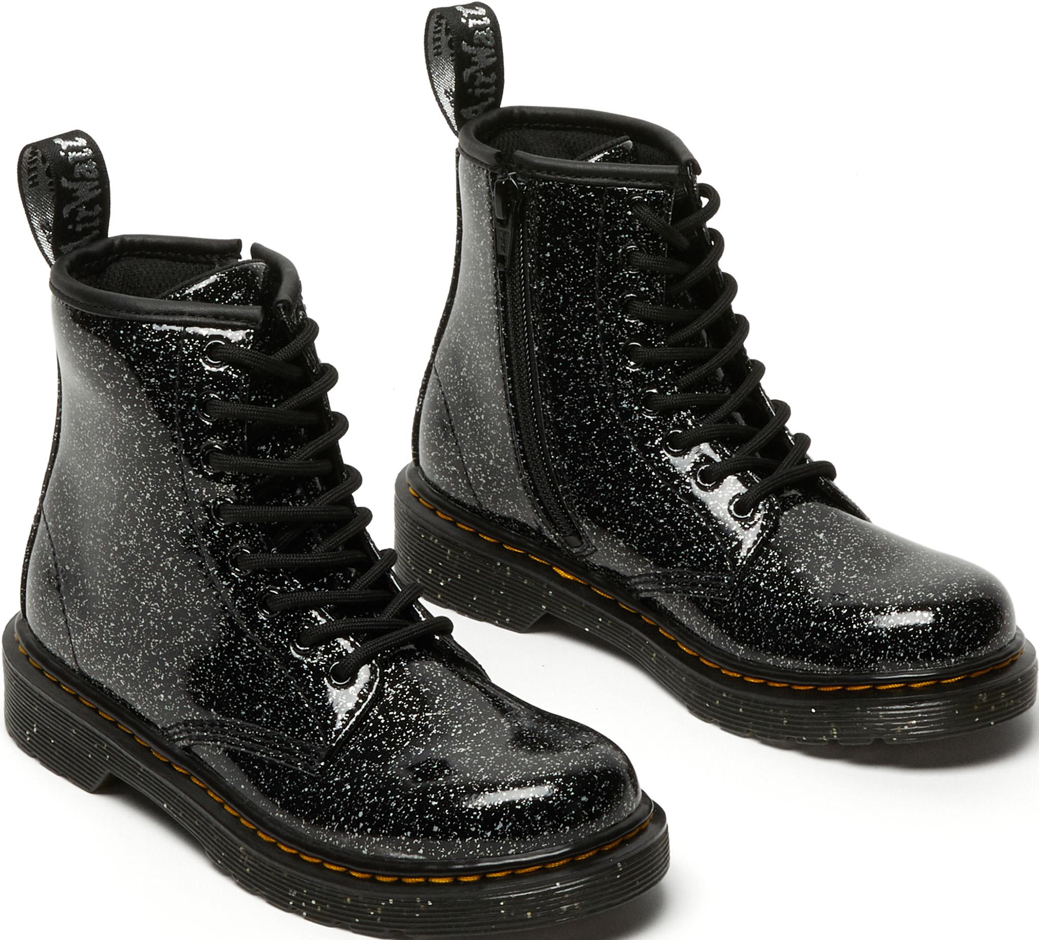 Product gallery image number 4 for product 1460 Cosmic Glitter Lace Up Boots - Kids