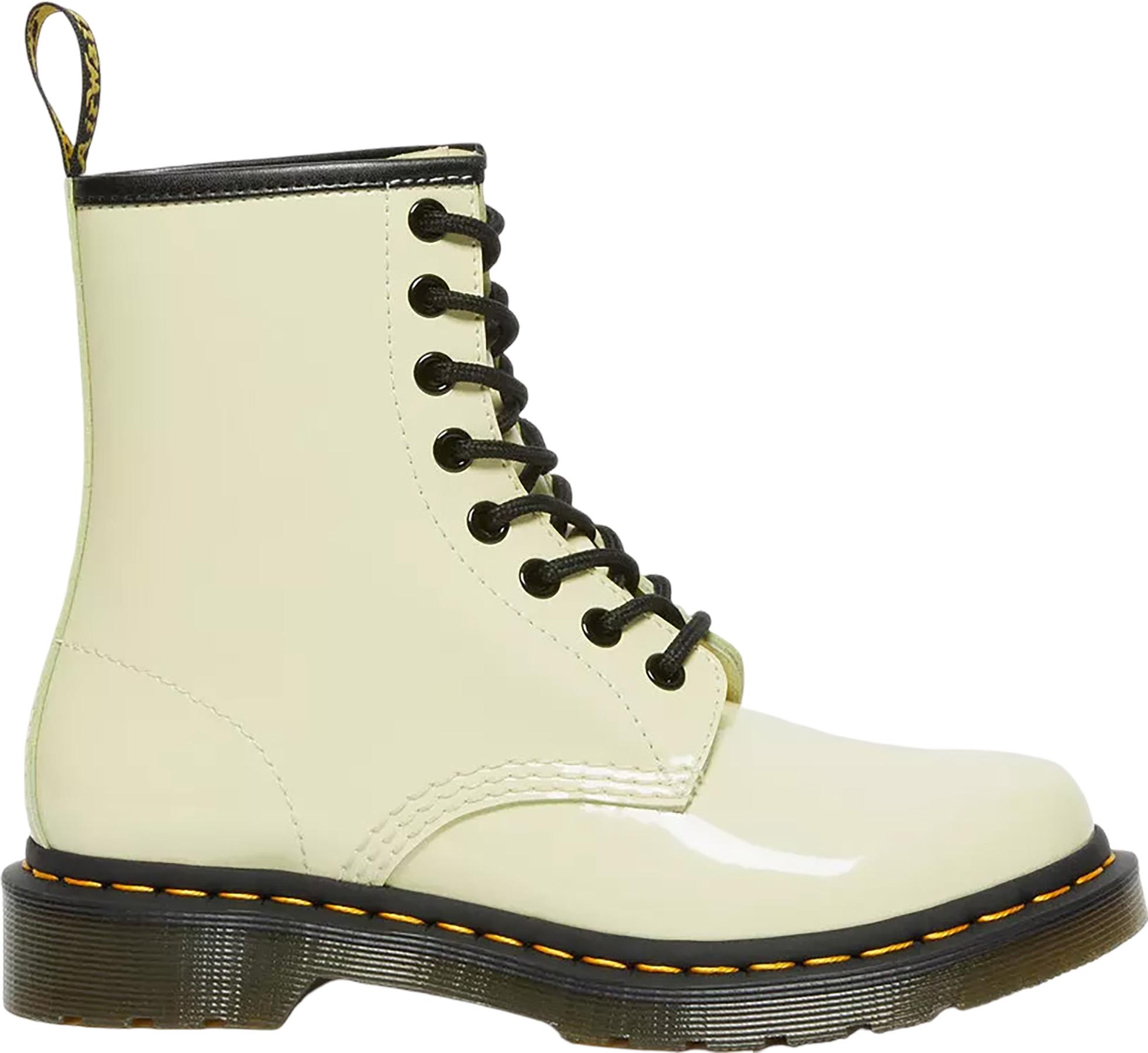 Image de produit pour Bottes à lacets en cuir verni 1460 - Femme