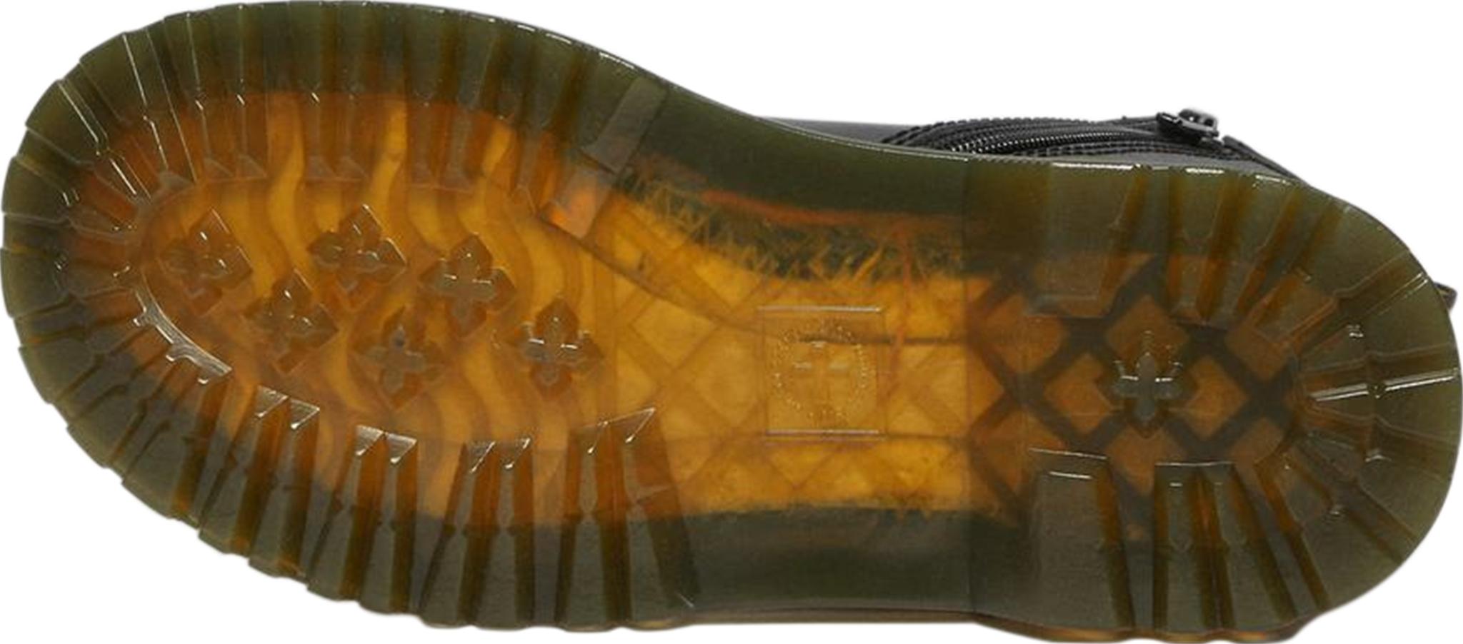 Product gallery image number 3 for product 1460 Floral Leather Lace Up Boots - Girls