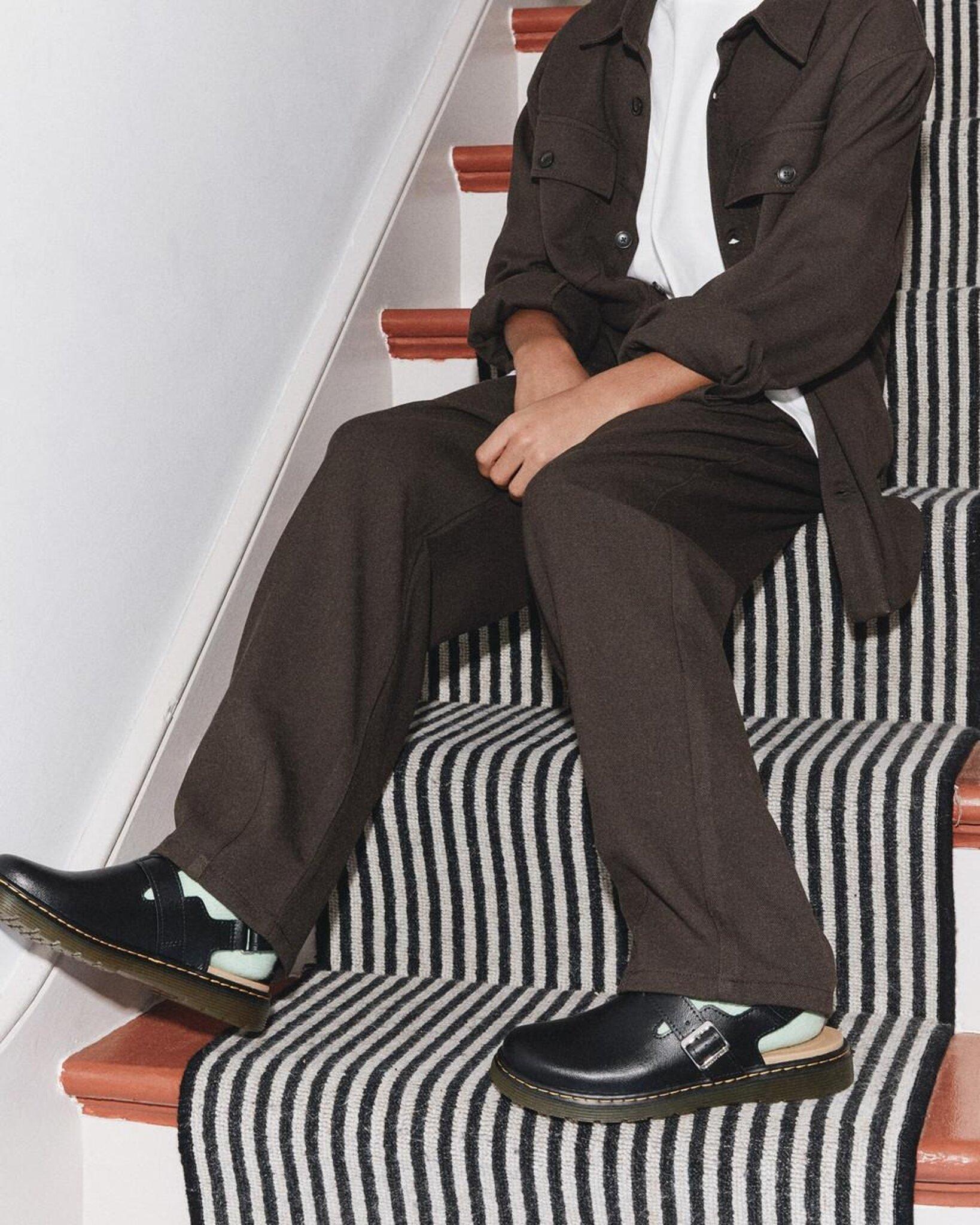 Product gallery image number 9 for product Jorgie Leather Mules - Junior