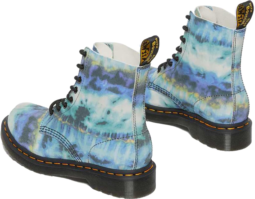 Product gallery image number 3 for product 1460 Pascal Tie Dye Leather Lace Up Boots - Women's