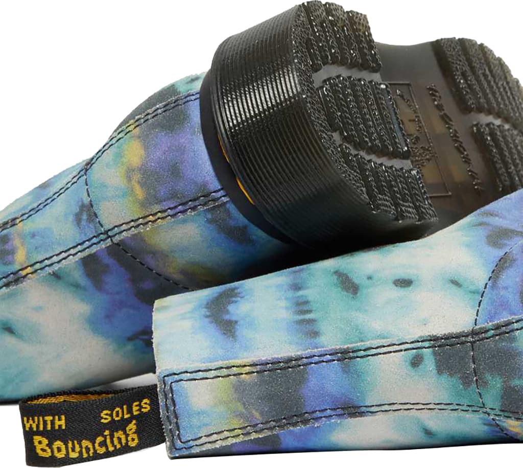 Product gallery image number 4 for product 1460 Pascal Tie Dye Leather Lace Up Boots - Women's