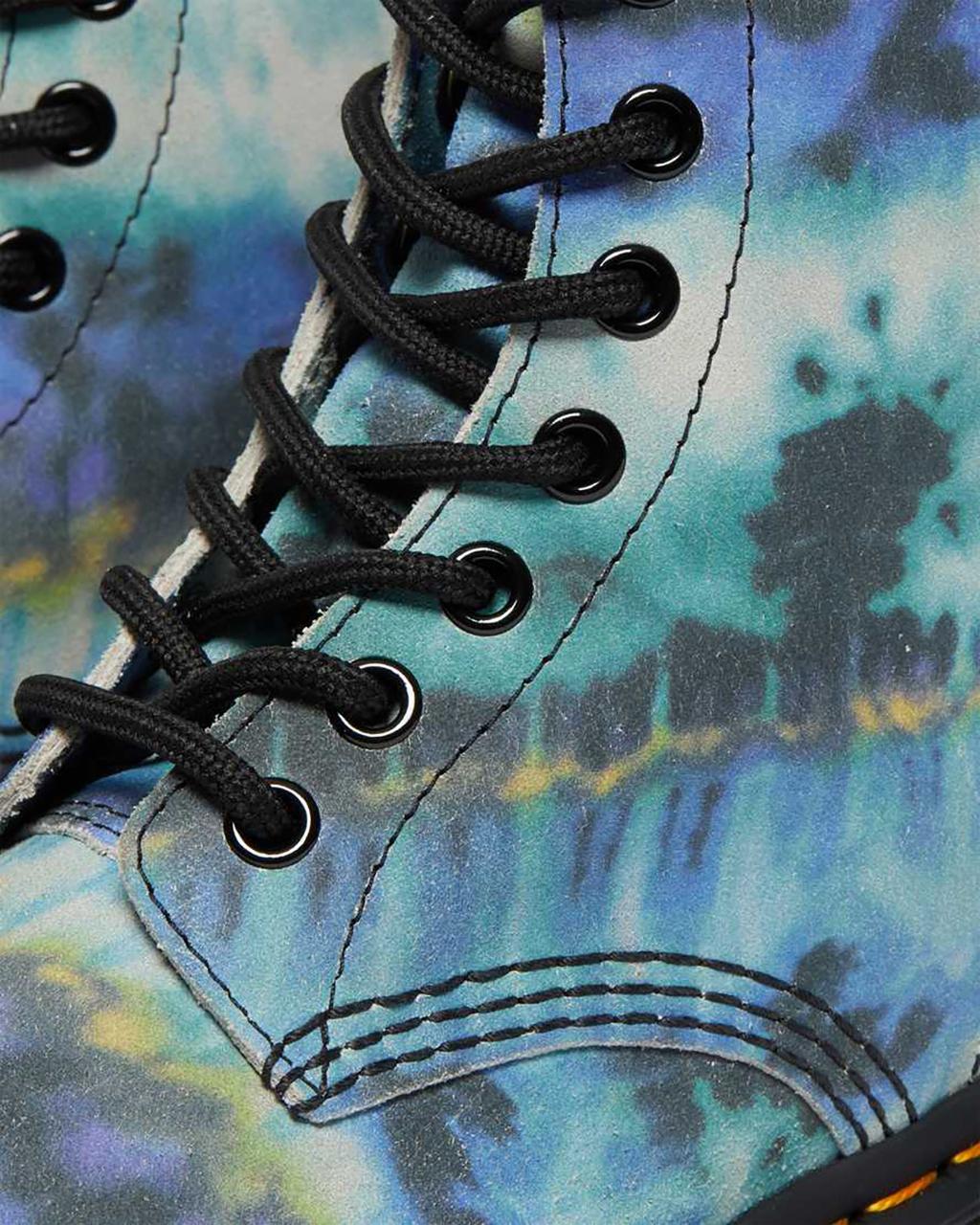 Product gallery image number 5 for product 1460 Pascal Tie Dye Leather Lace Up Boots - Women's