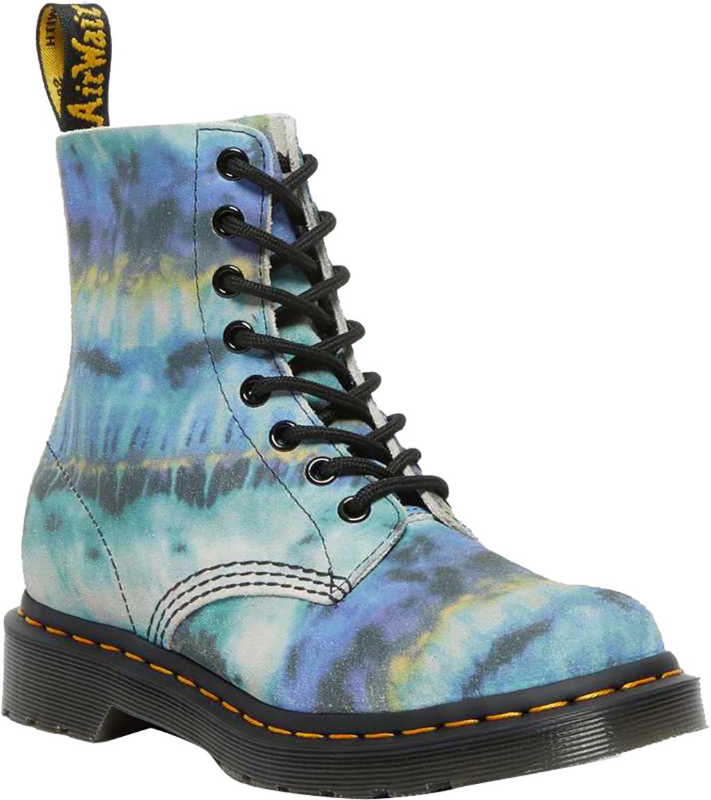 Product gallery image number 6 for product 1460 Pascal Tie Dye Leather Lace Up Boots - Women's