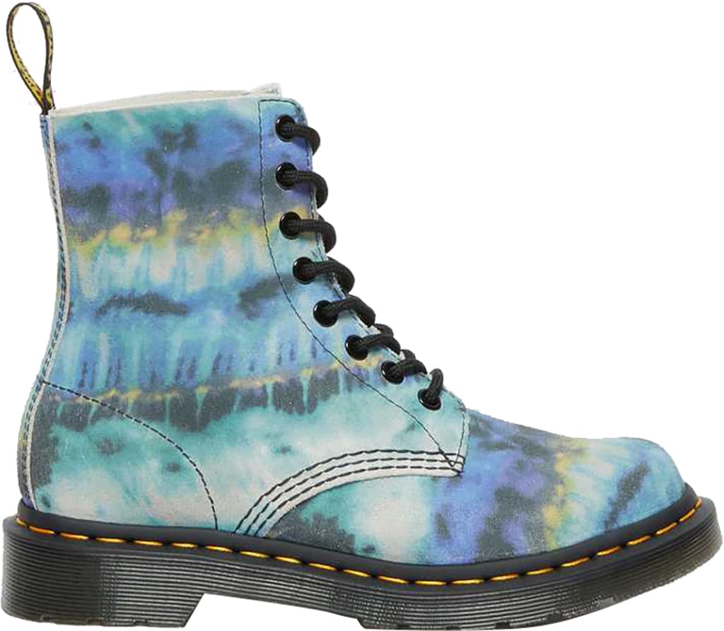 Product gallery image number 1 for product 1460 Pascal Tie Dye Leather Lace Up Boots - Women's