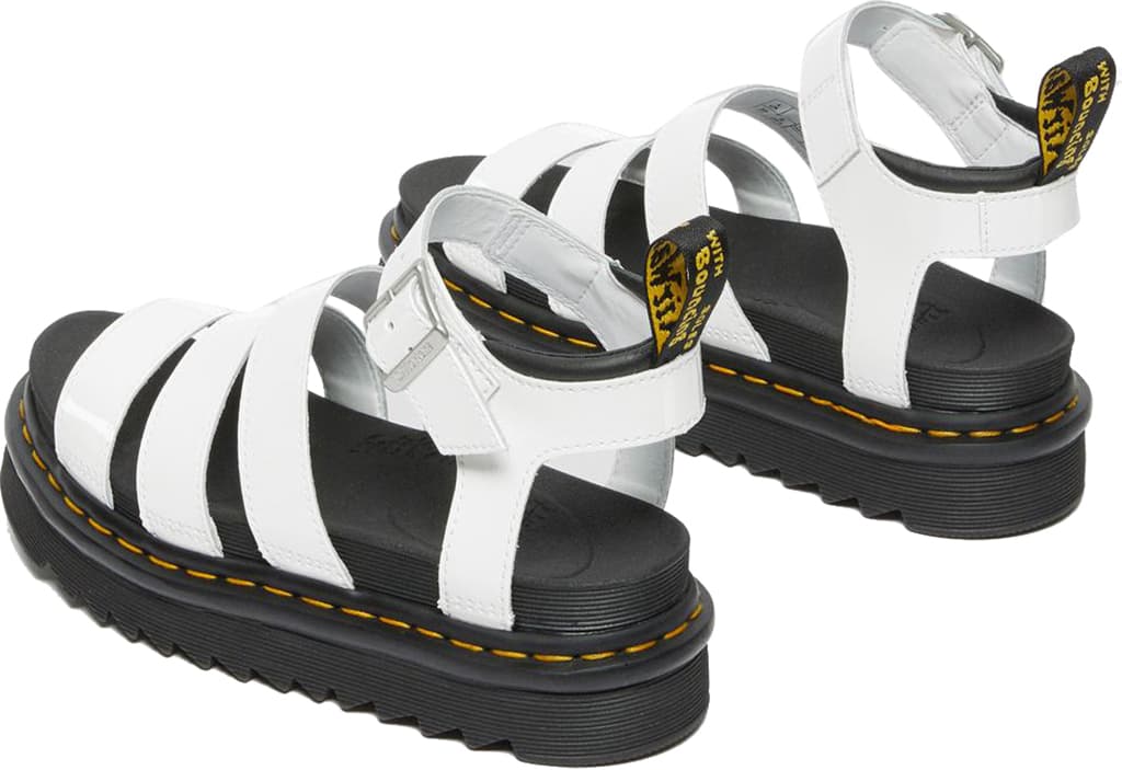 Product gallery image number 3 for product Blaire Patent Leather Strap Sandals - Women's