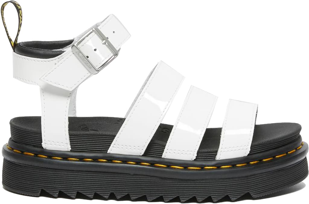 Product gallery image number 8 for product Blaire Patent Leather Strap Sandals - Women's