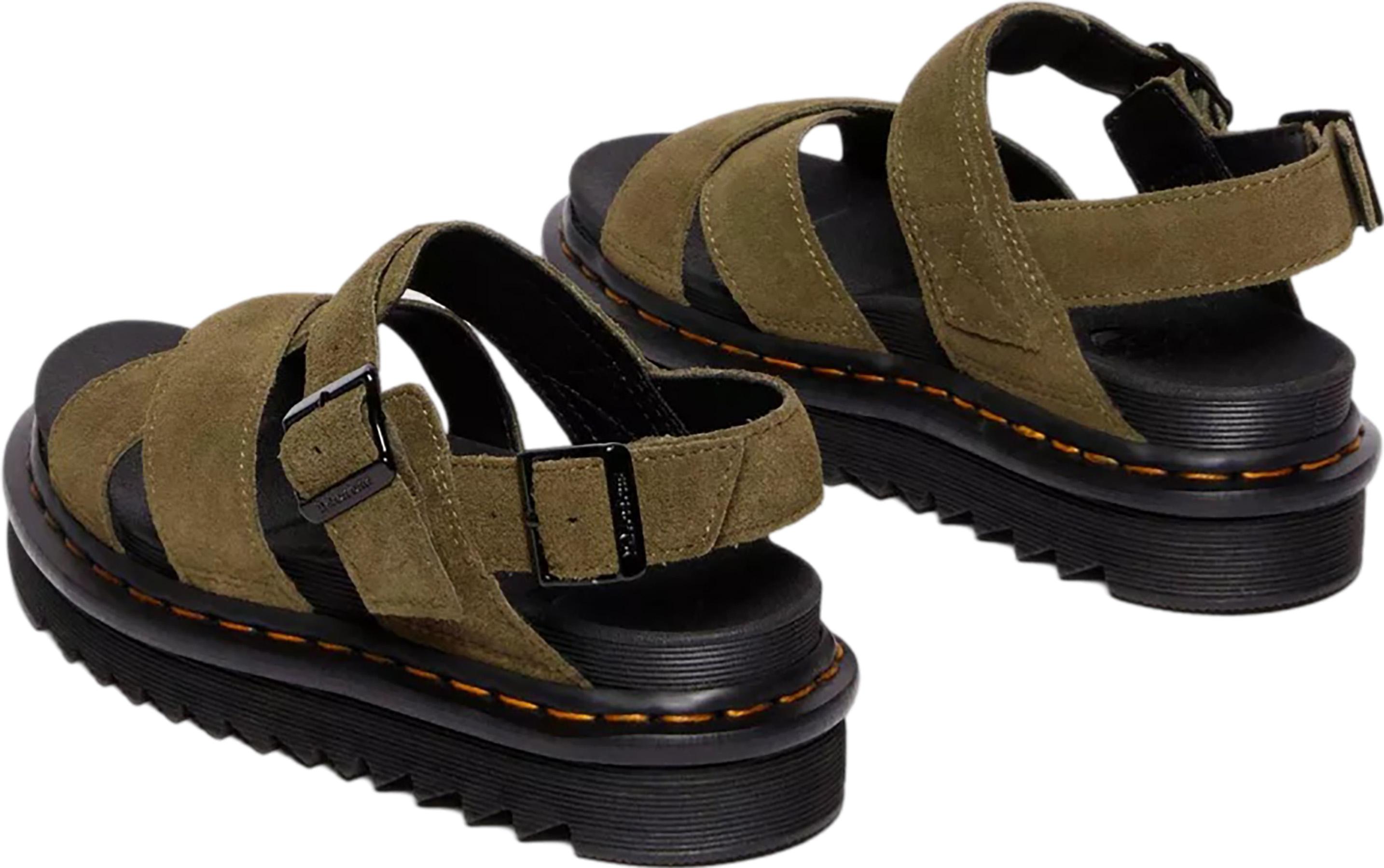 Product gallery image number 2 for product Voss II Colorblock Hydro Leather Strap Sandals - Women's