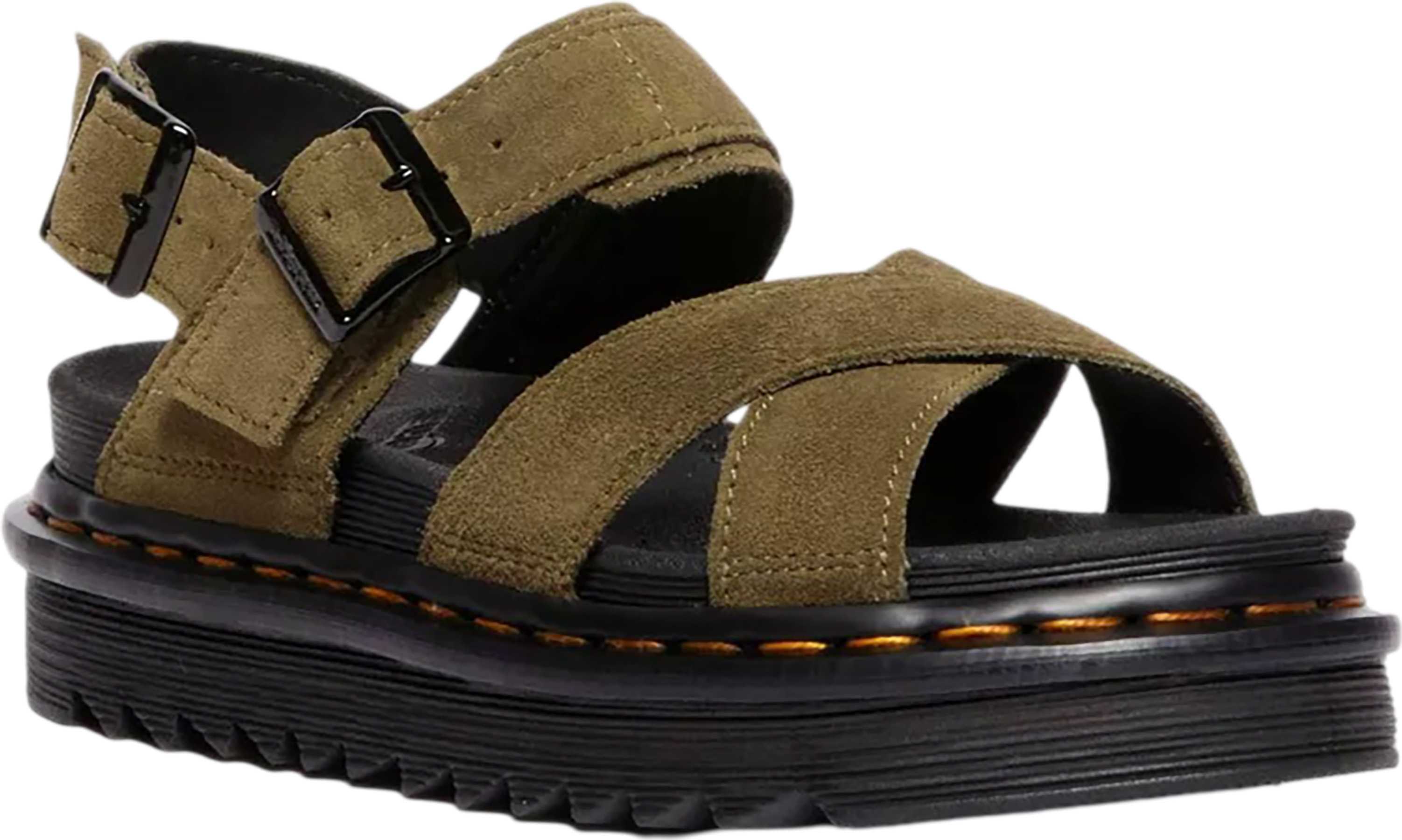 DMs Olive Bronx Suede